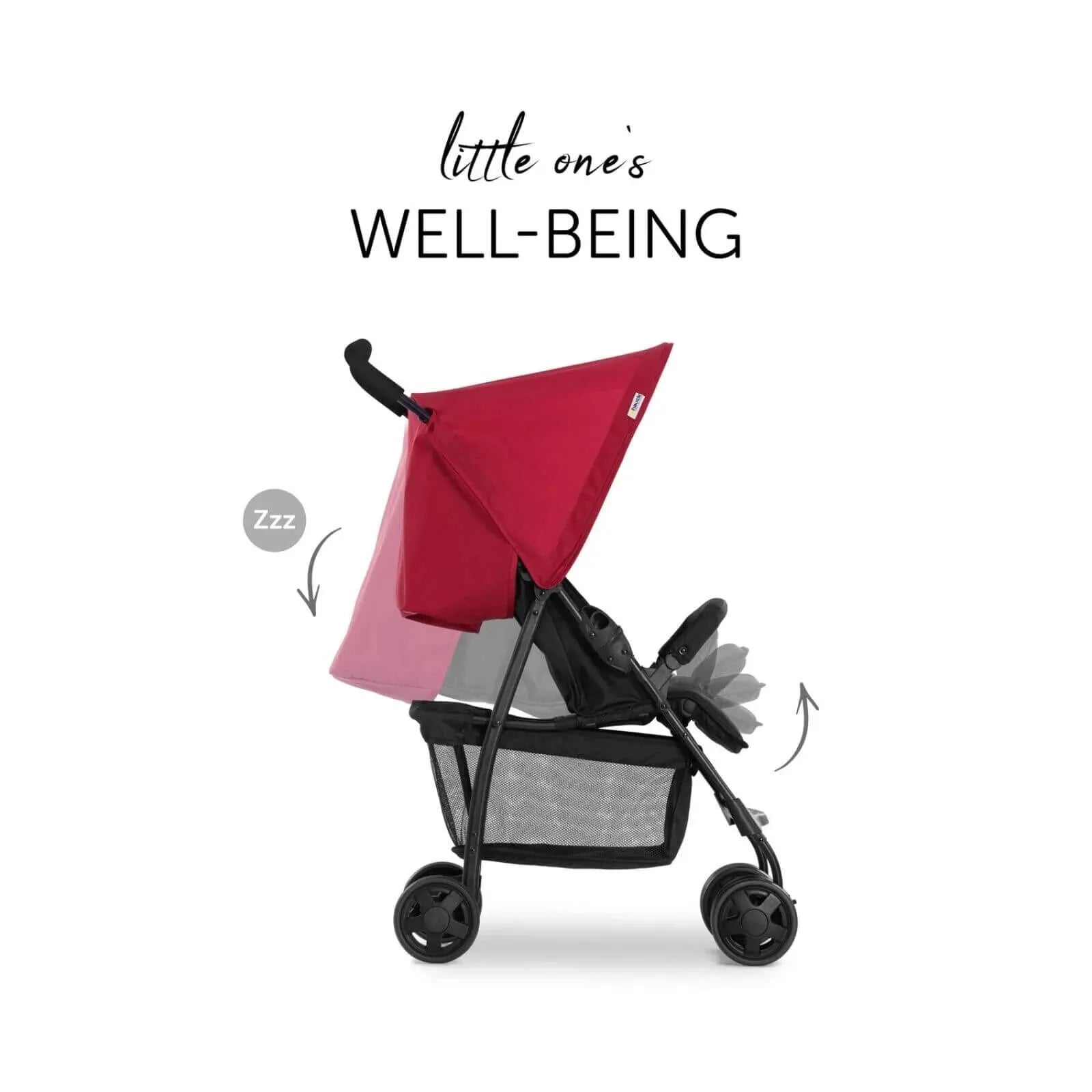 Hauck Sport Pushchair - Red - ebebek - Black Friday