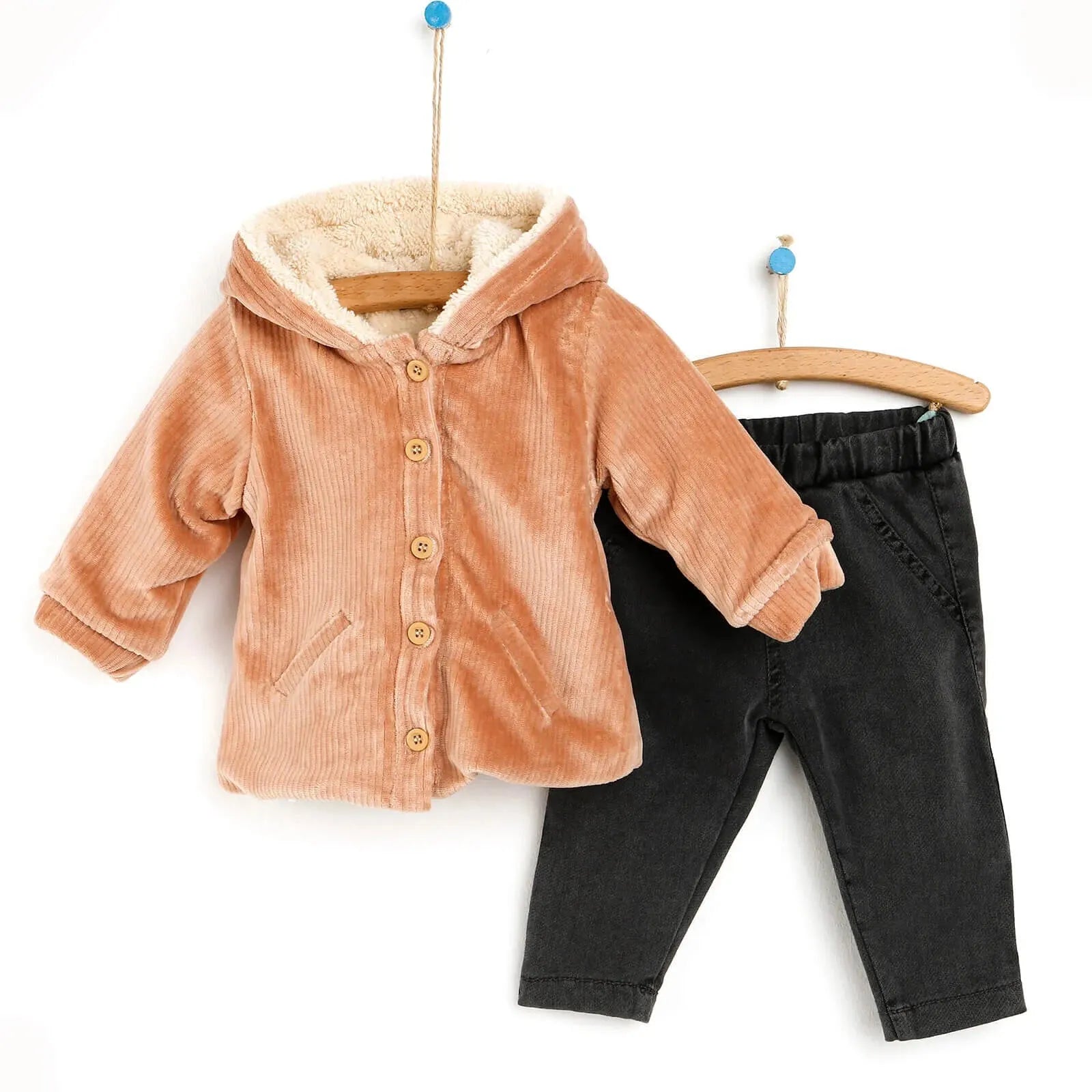 HelloBaby Sweater - Pants - Mink - ebebek - Black Friday