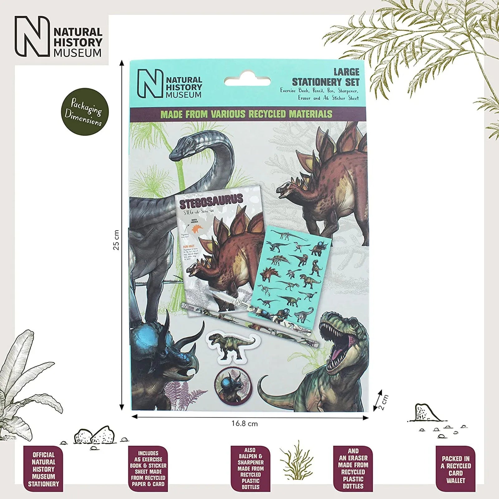 National History Museum Large Stationery Set - ebebek - Black Friday