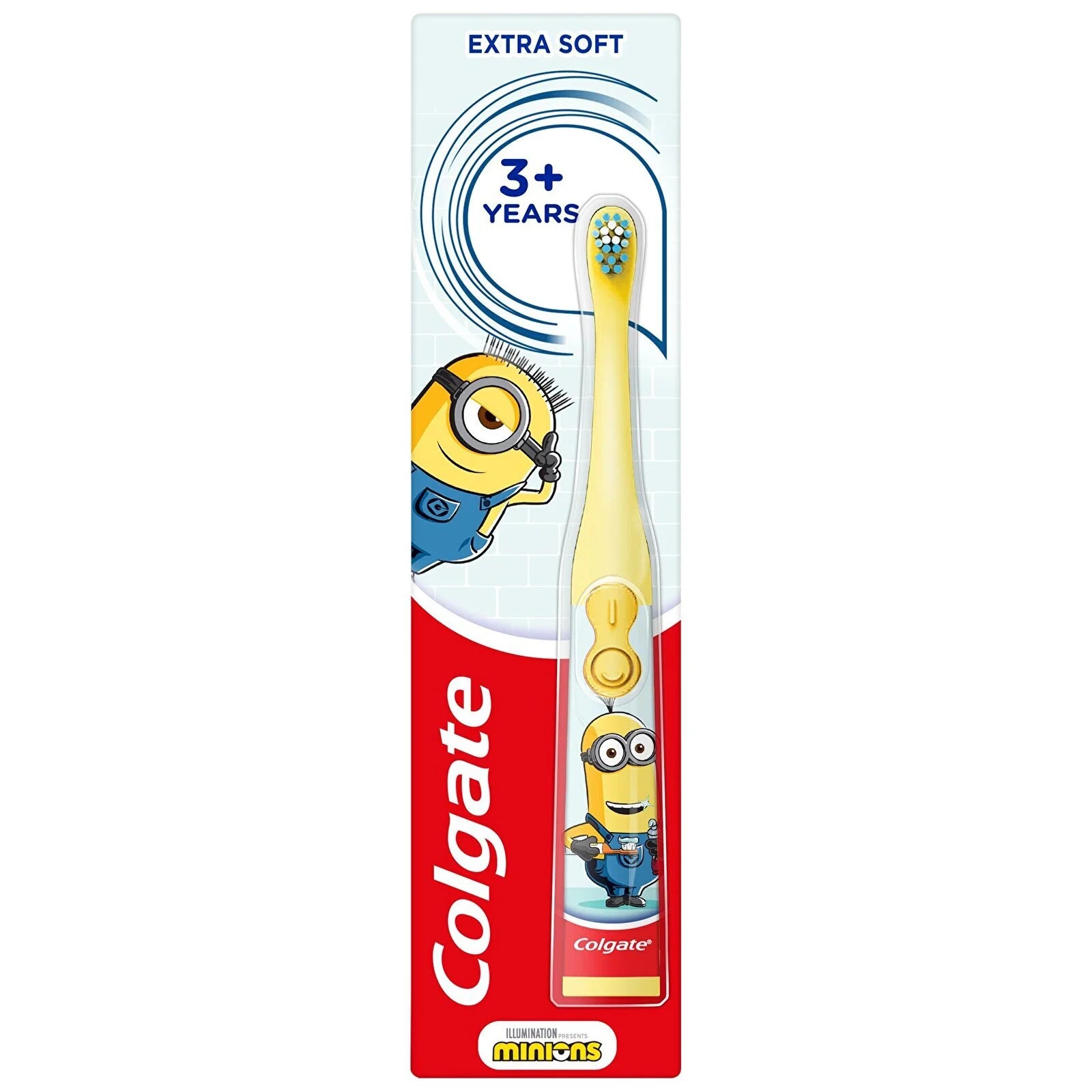 Colgate Minions Extra Soft Battery Toothbrush 3+ years - ebebek - Black Friday