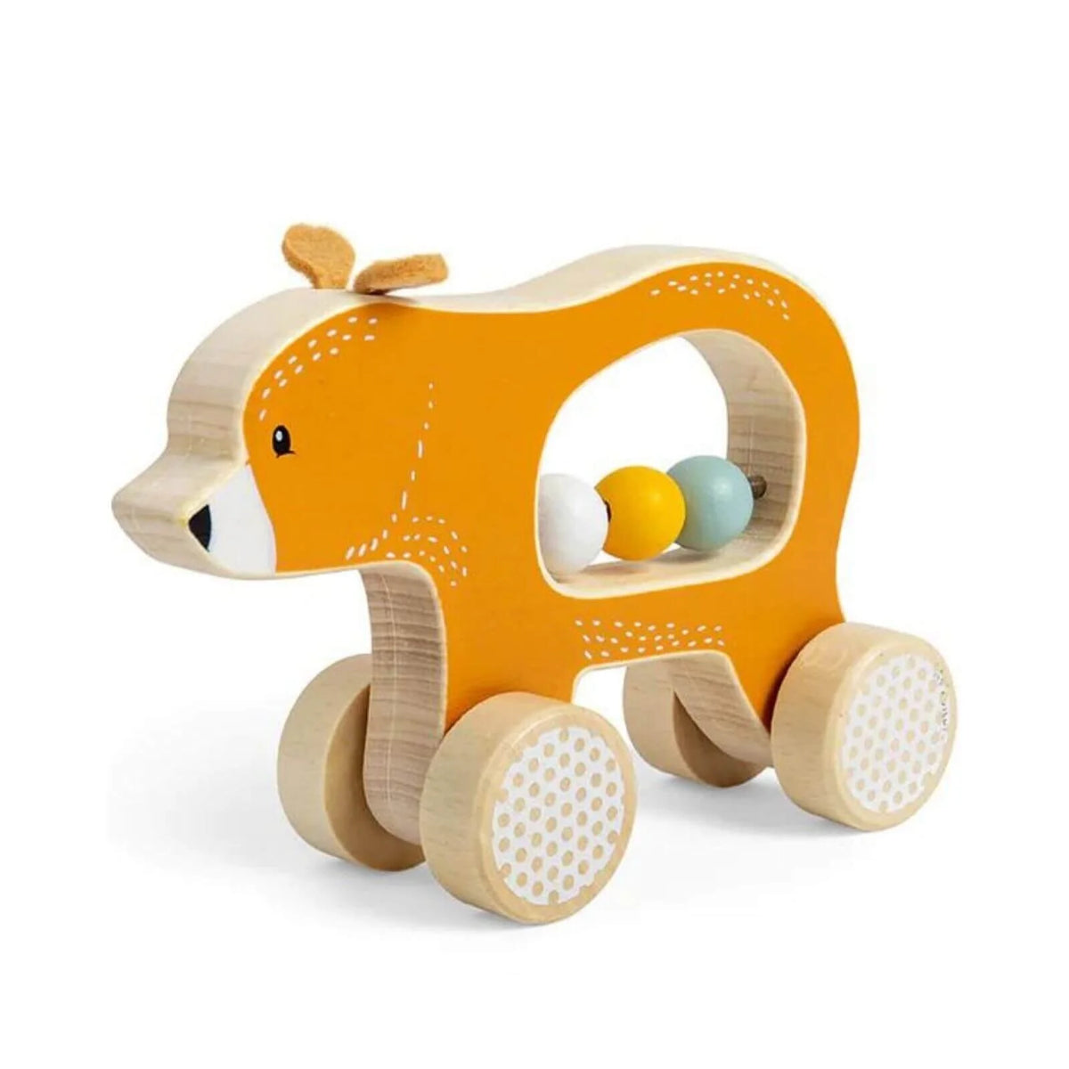 Bigjigs Toys Push Along Bear Ebebek bigjigs-toys-push-along-bear-ebebek