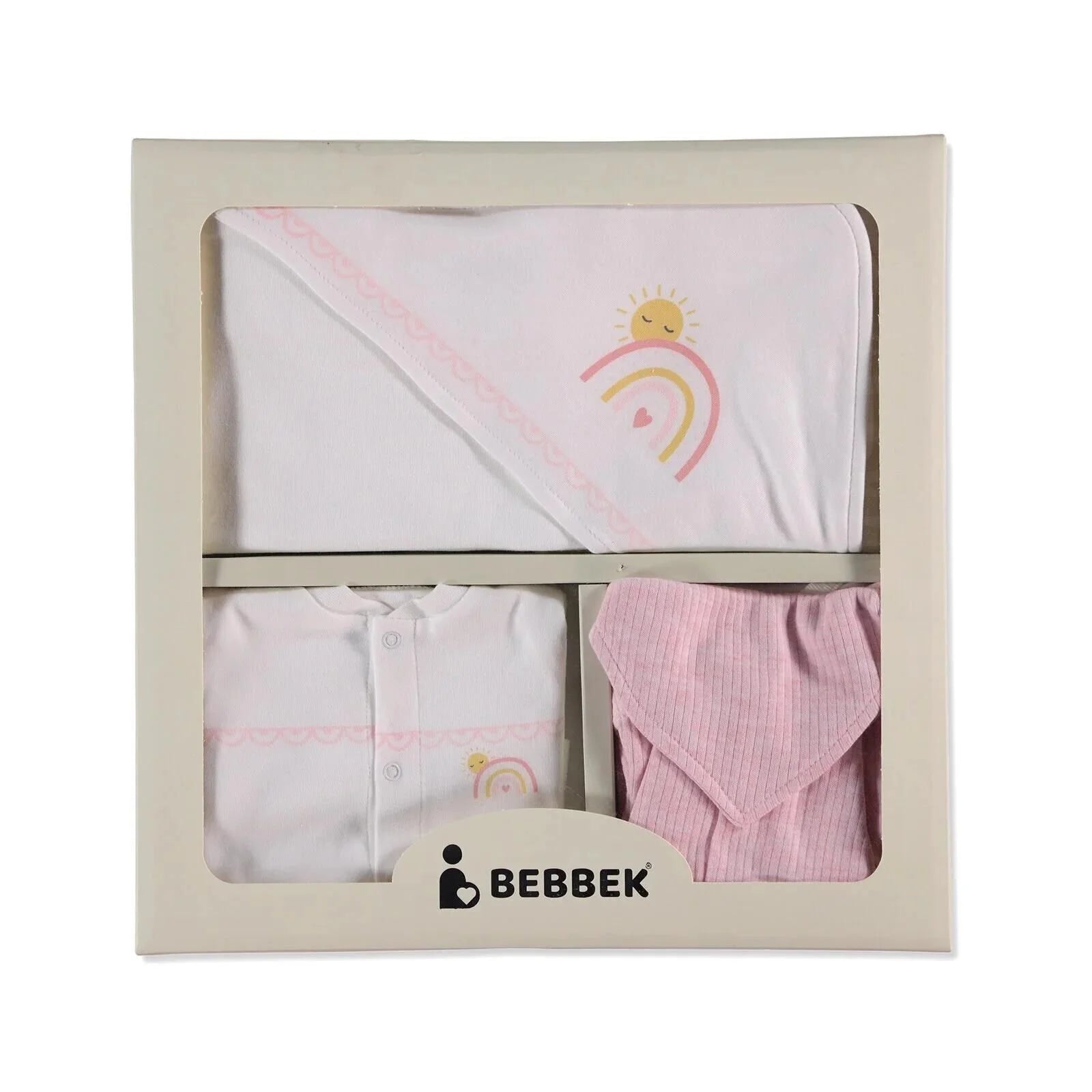 Bebbek Baby Girl 10 Pcs Newborn Starter Set - Pink - ebebek - Black Friday