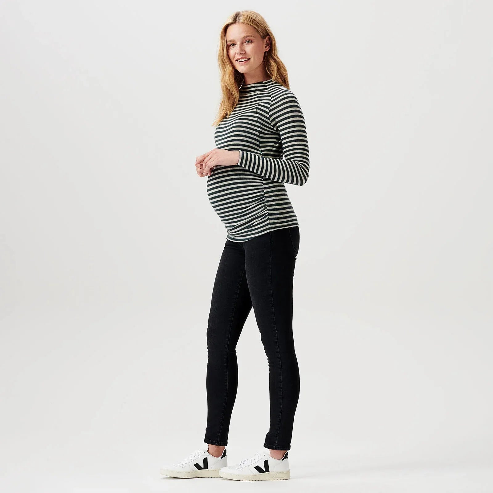 Noppies Top Pomeroy nursing long sleeve - Green Gables - ebebek - Black Friday