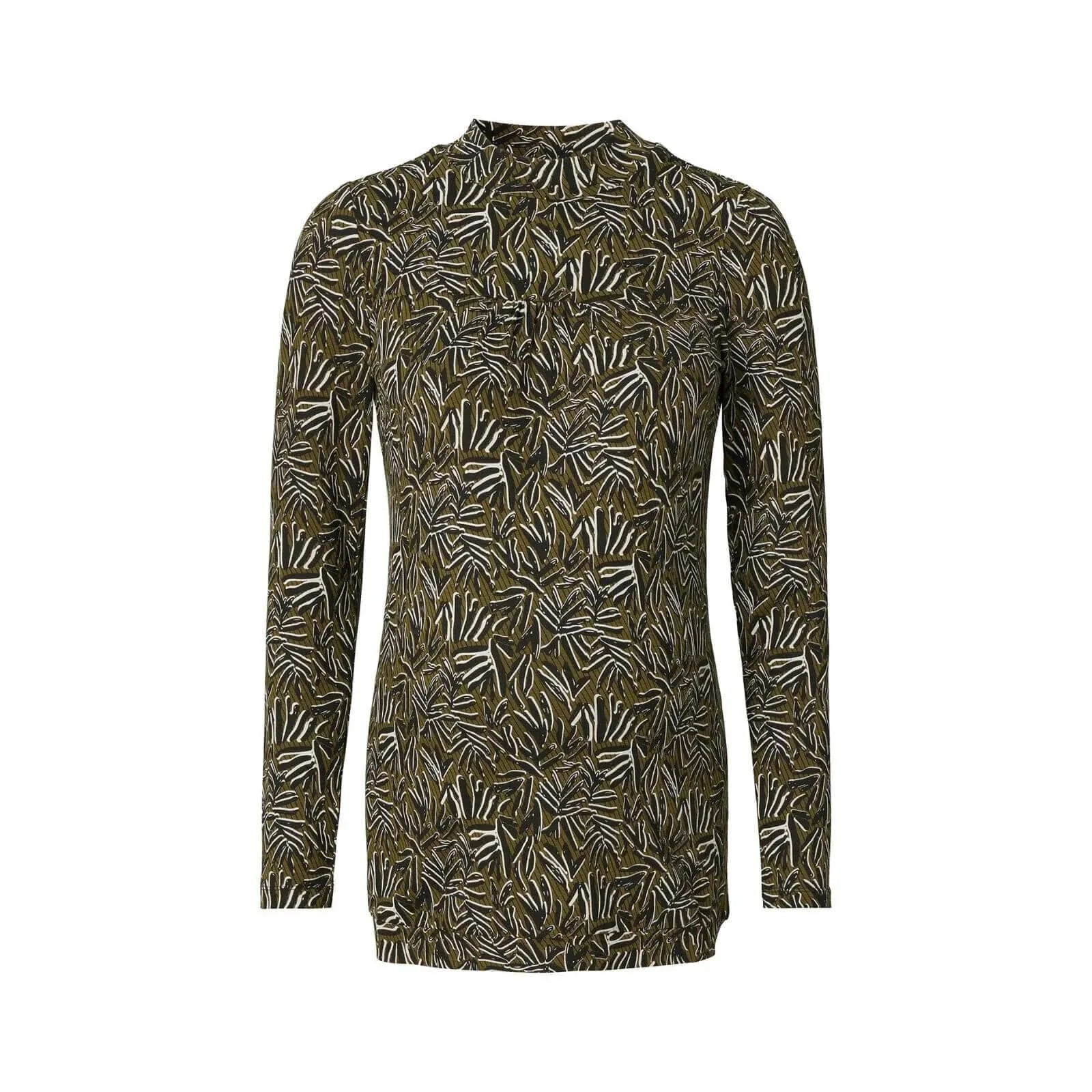 Noppies T-shirt Rayne Long Sleeve Allover Print - Dark Green - ebebek - Black Friday