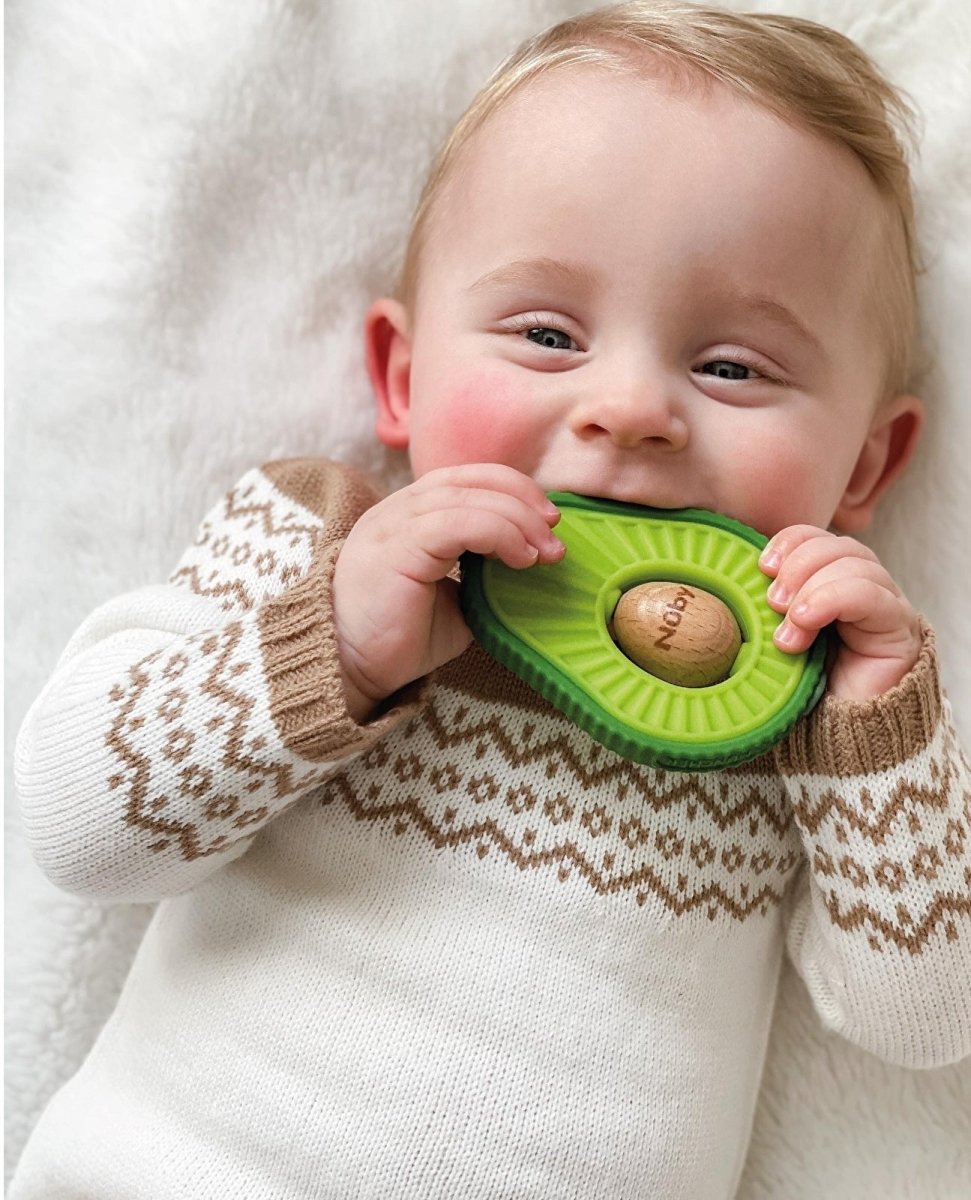 Nuby Avocado Teether - ebebek - Black Friday
