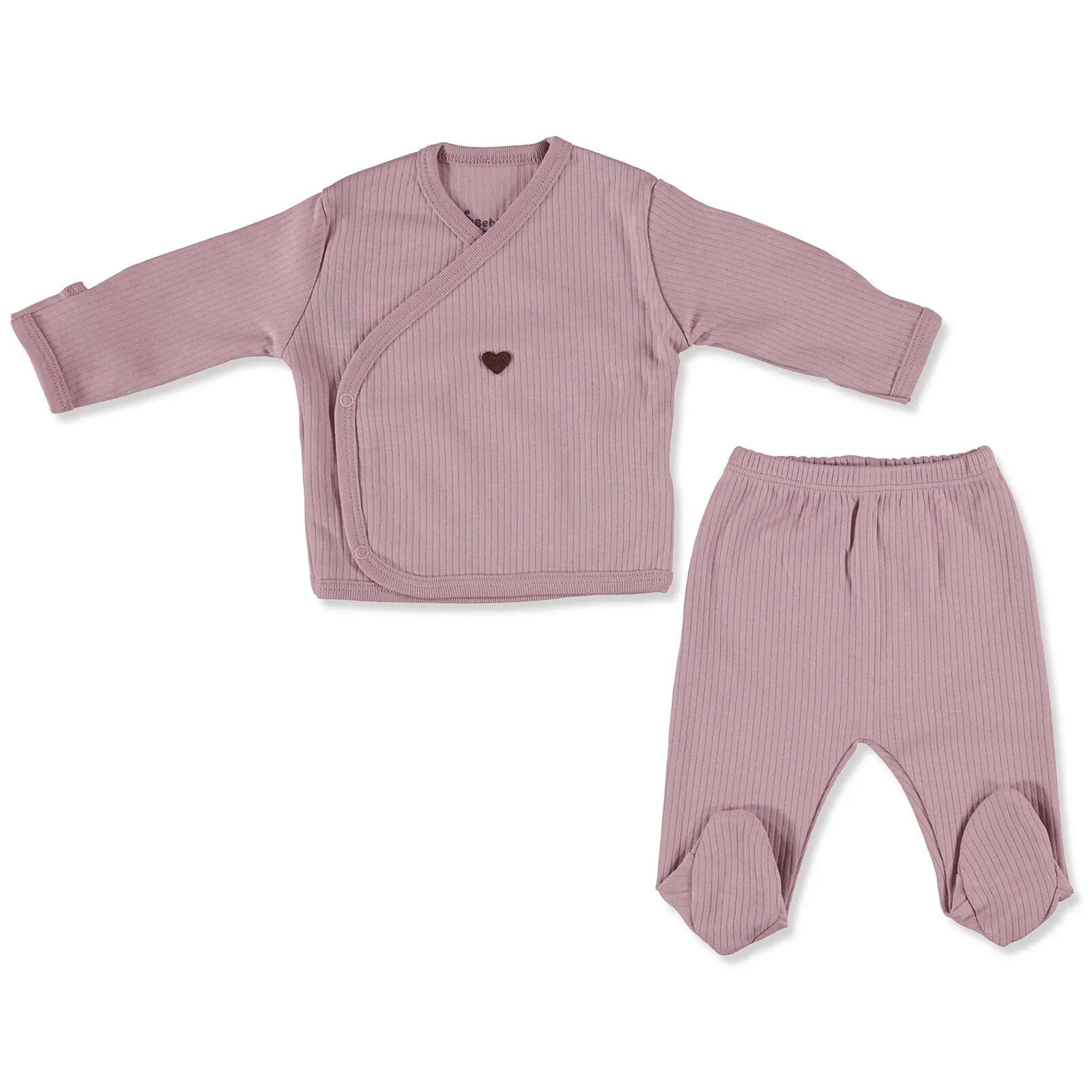 Bebbek Camisole Wrapover 4 Pcs Newborn Gift Starter Set - Purple - ebebek - Black Friday