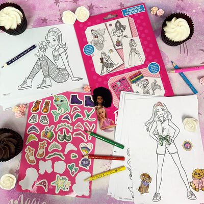 Barbie A5 Fashion Poster Set - ebebek - Black Friday