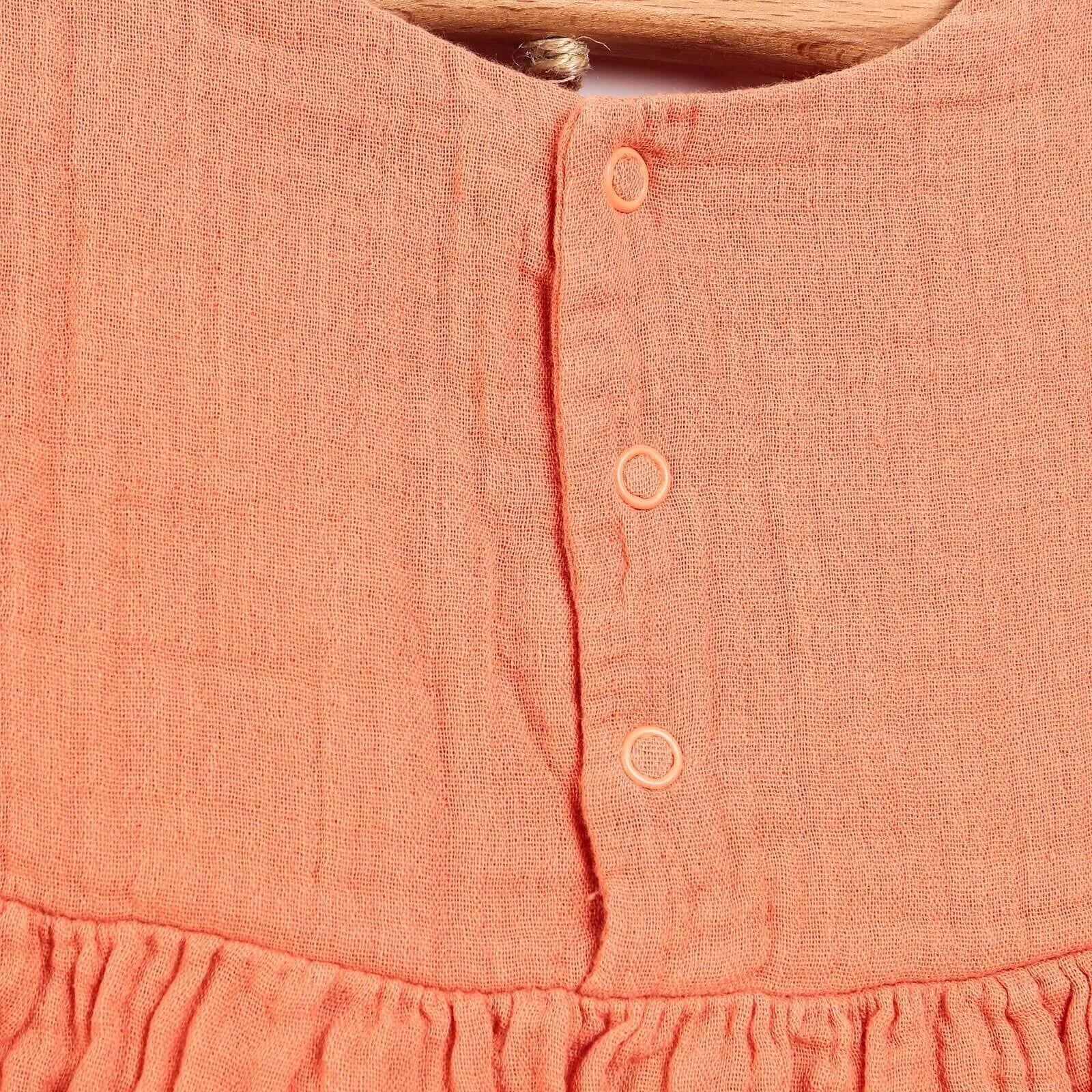 HelloBaby Newborn Bodysuit Dress - Salmon - ebebek - Black Friday