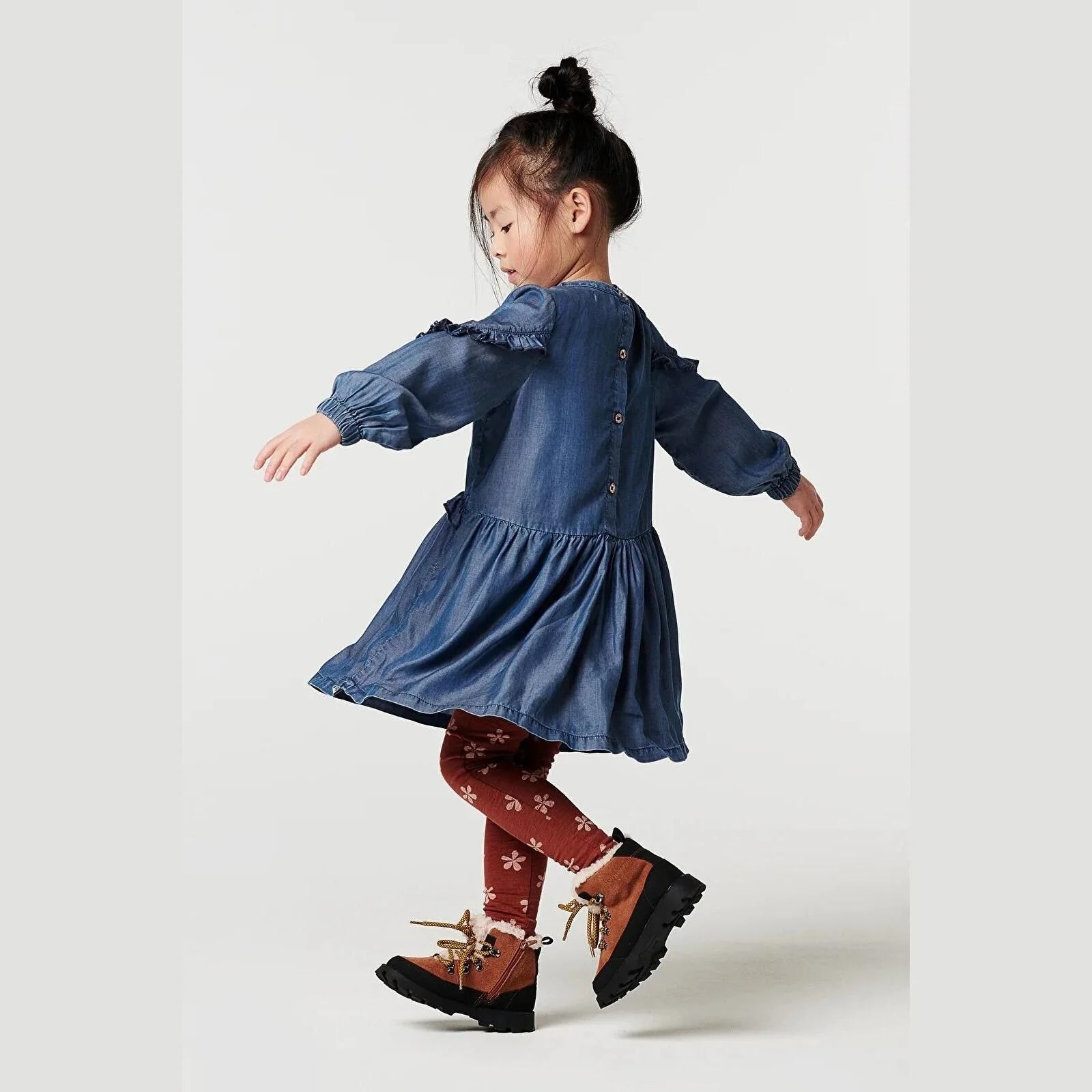 Noppies Girls Legging Kernersville Allover Print - Henna - ebebek - Black Friday