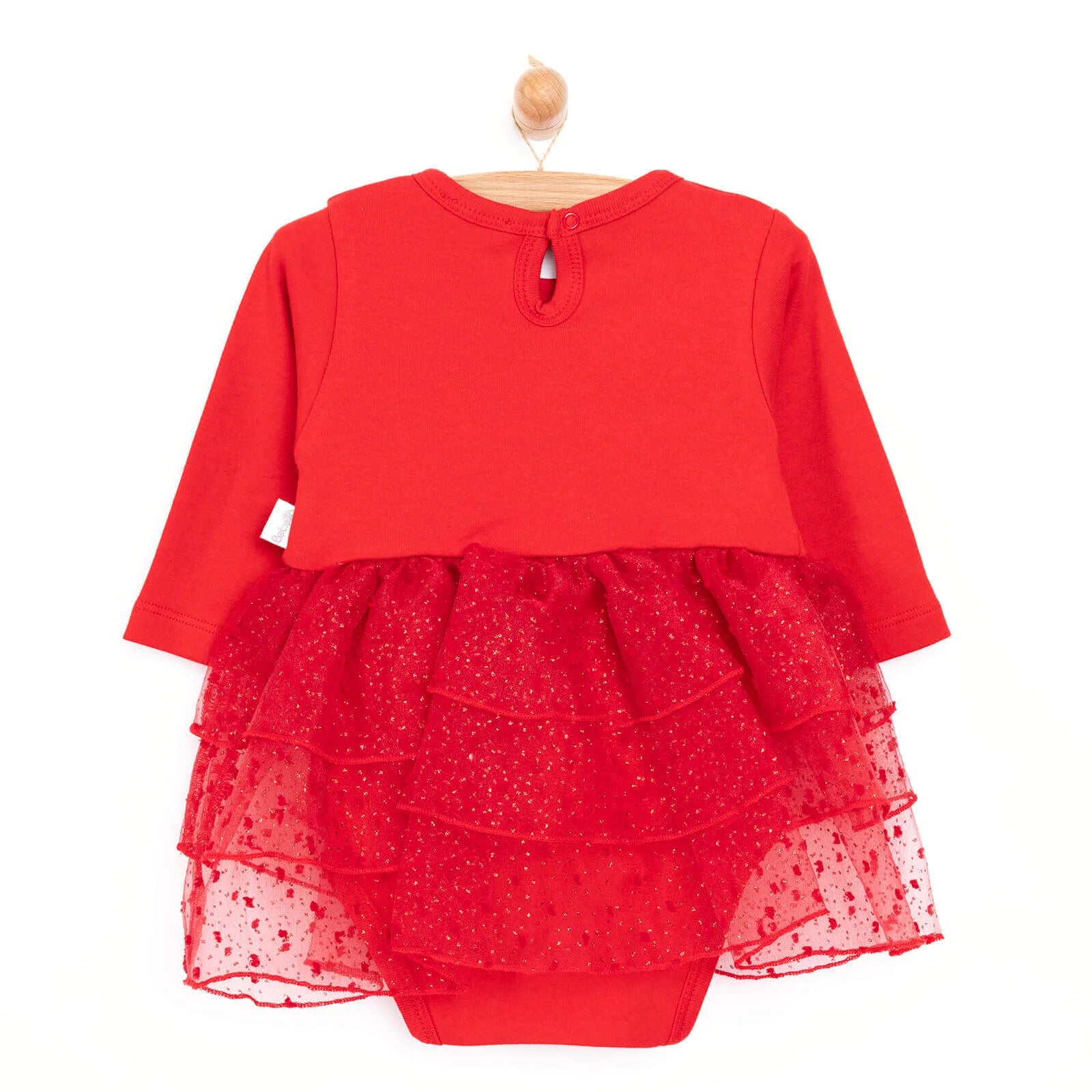 Bebetto Newborn Christmas Bodysuit - Red - ebebek - Black Friday