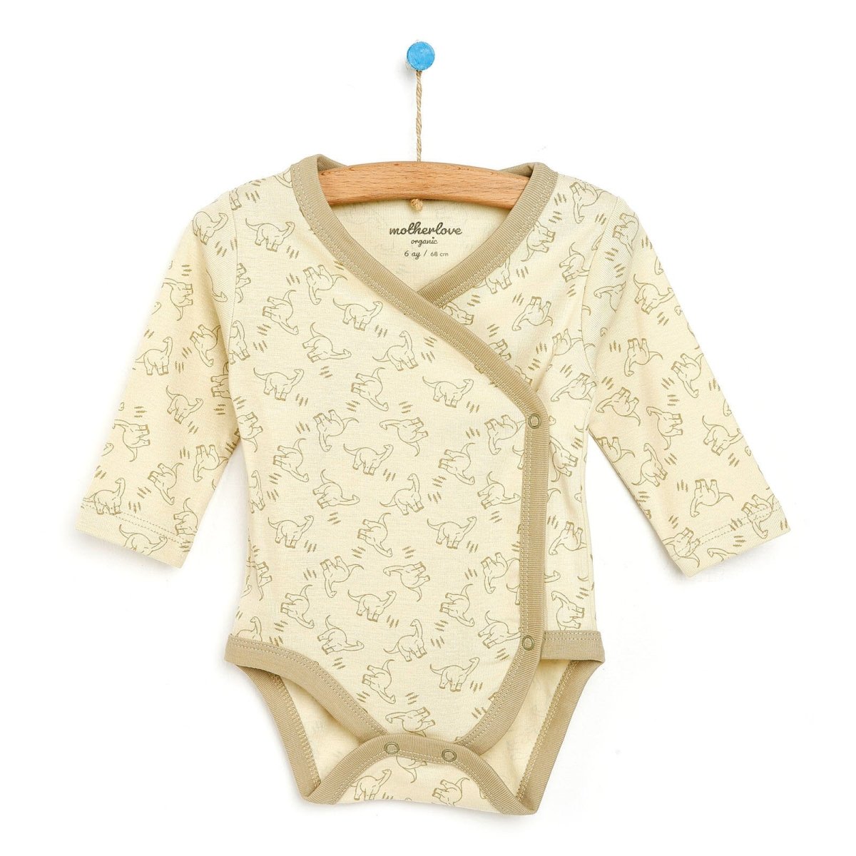 Motherlove Sleeve Bodysuit - Beige - ebebek - Black Friday