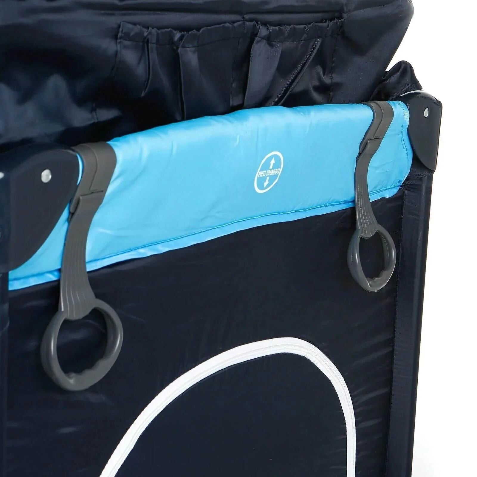 baby plus Play - Sleep Travel Cot - Ocean Blue - ebebek - Black Friday