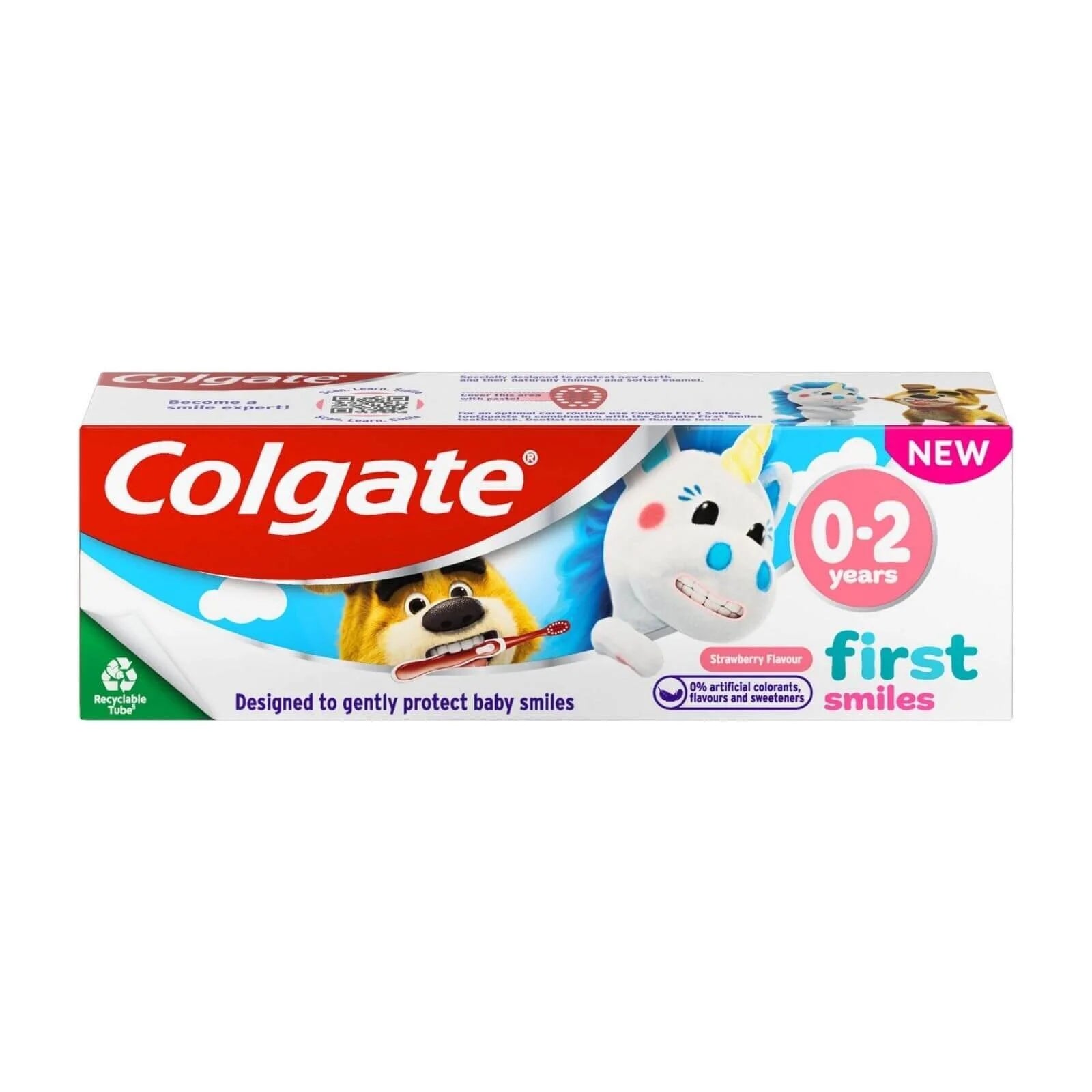 Colgate Kids Strawberry Flavour Baby Toothpaste 0 - 2 years 50ml - ebebek - Black Friday