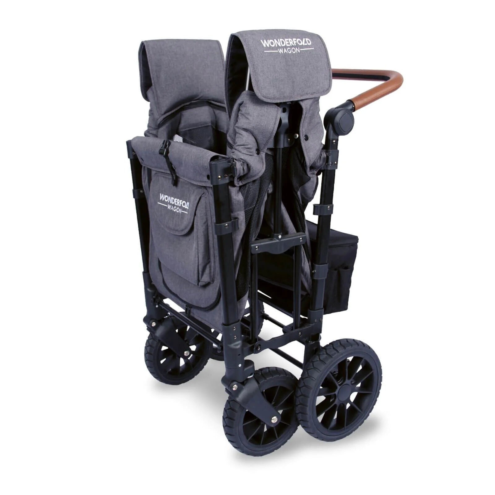 Wonderfold W2 Luxe Double Wagon - Charcoal Grey - ebebek - Black Friday