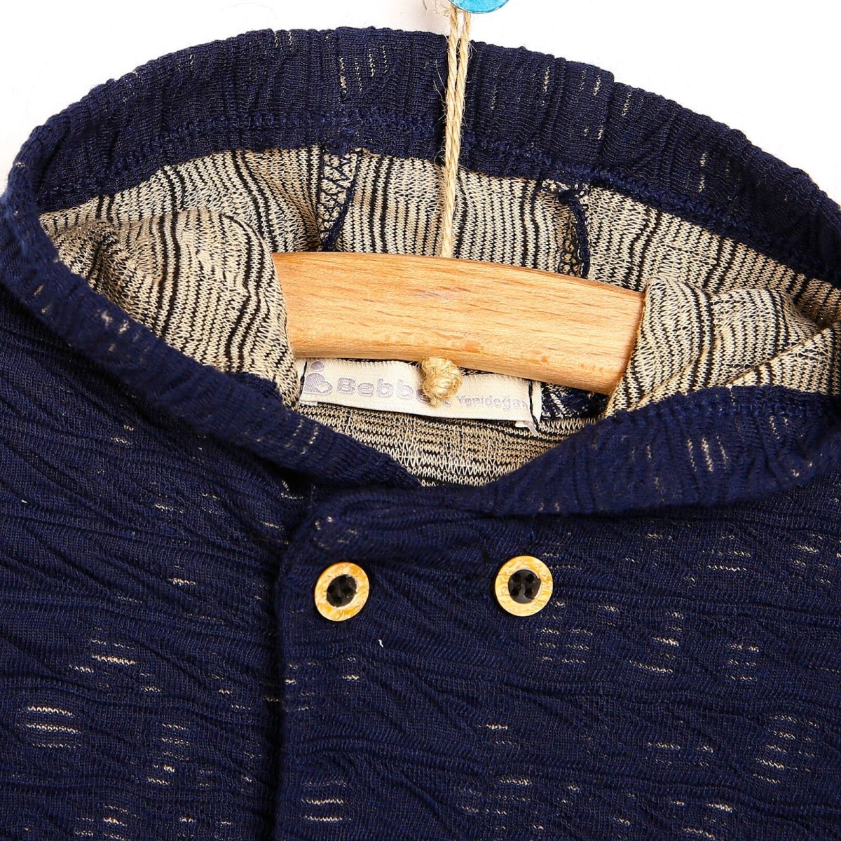 Bebbek Newborn Happy Camper Footed Jumpsuit - Navy Blue - ebebek - Black Friday