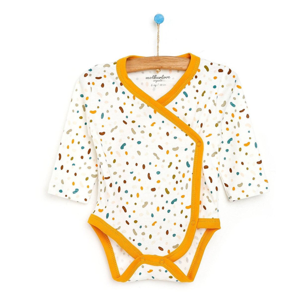 Motherlove Sleeve Bodysuit - Ecru - ebebek - Black Friday