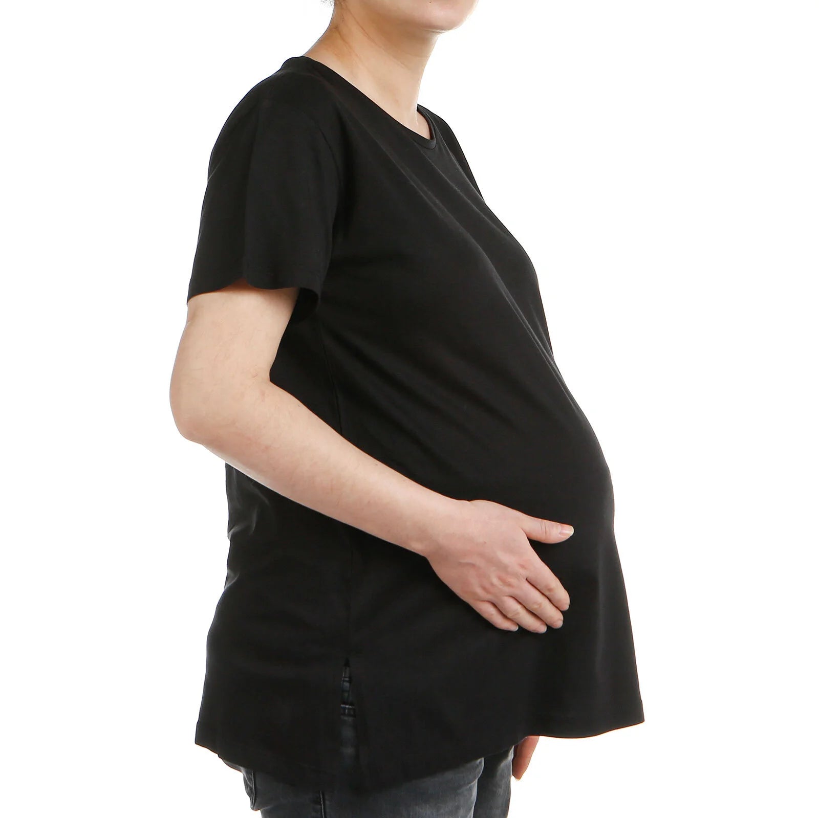 baby mom Maternity Tshirt - Black - ebebek - Black Friday