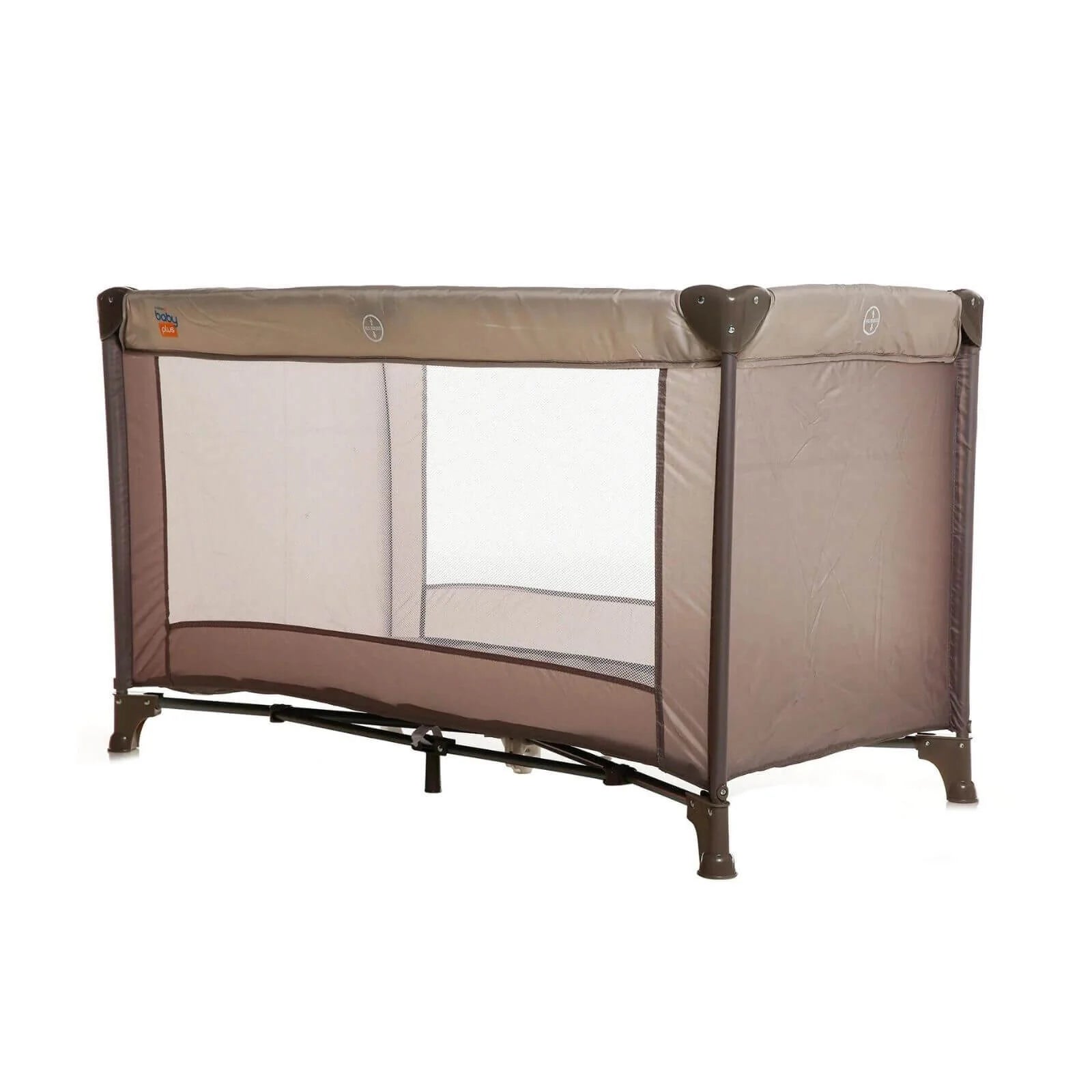 baby plus Eco Travel Cot - Khaki - ebebek - Black Friday