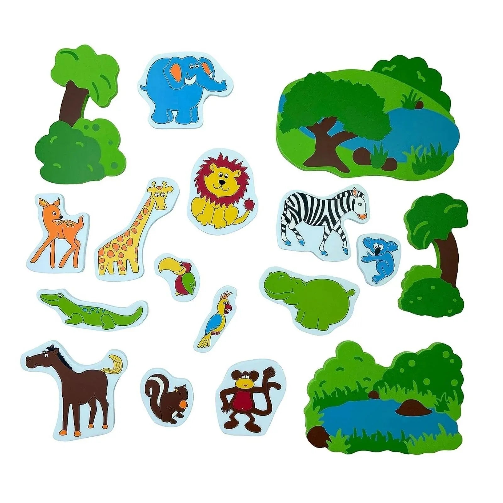 Edushape Bathtime Magic Creations - Jungle Fun - ebebek - Black Friday