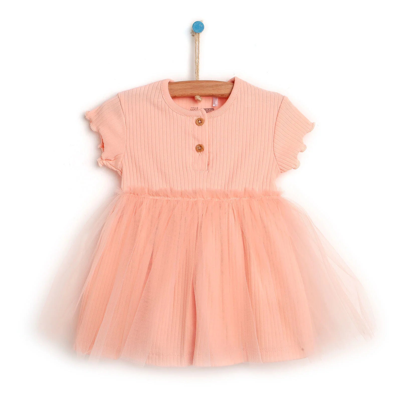 HelloBaby Newborn Dress - Salmon - ebebek - Black Friday