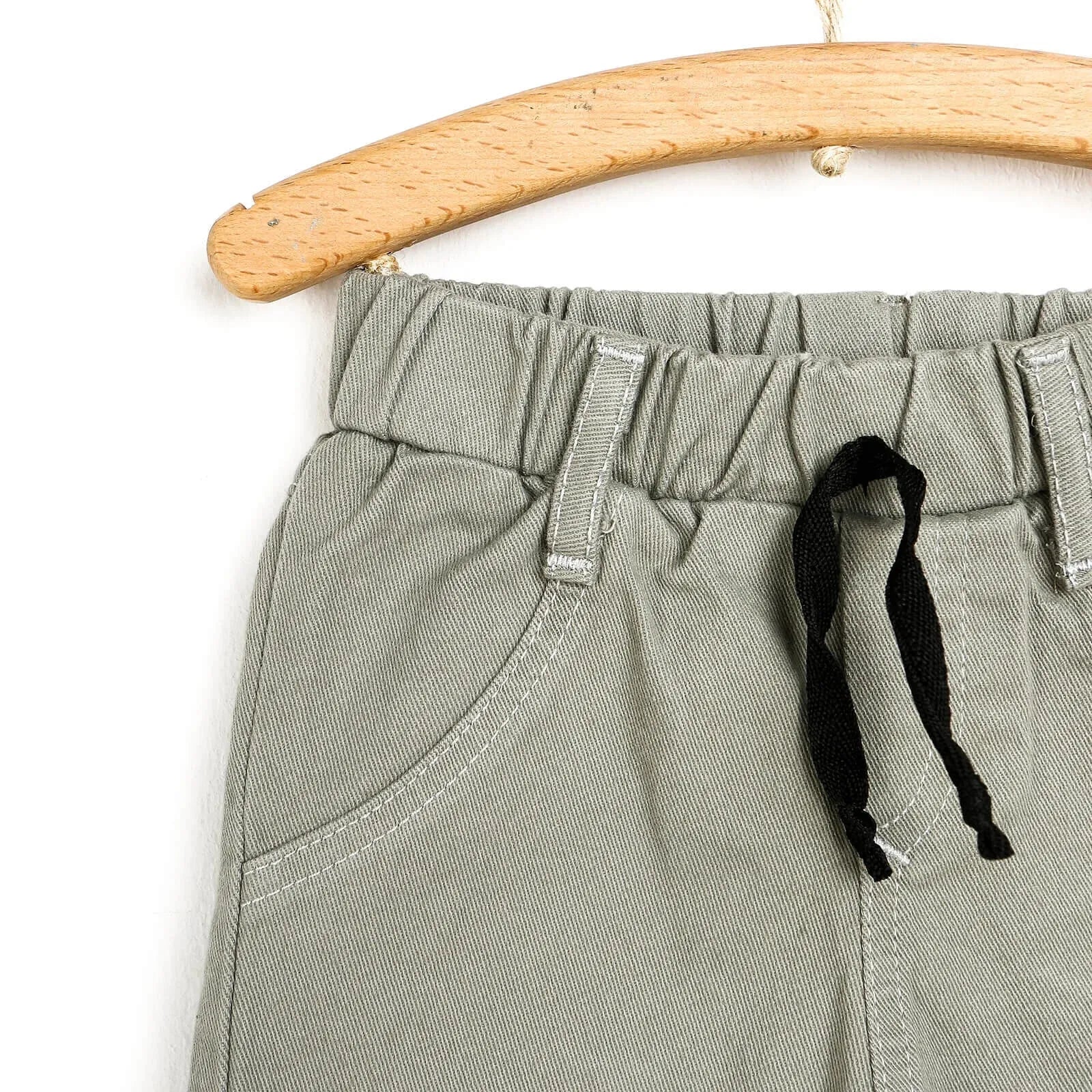 HelloBaby Basic Baby Boy Woven Pants - Dark Green - ebebek - Black Friday