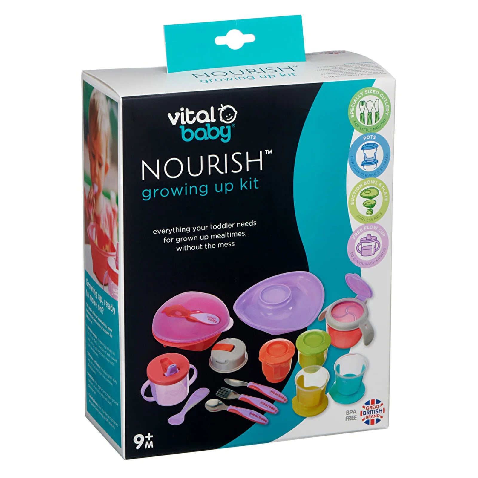 Vital Baby Nourish Growing Up Kit 9+ months - Fizz - ebebek - Black Friday