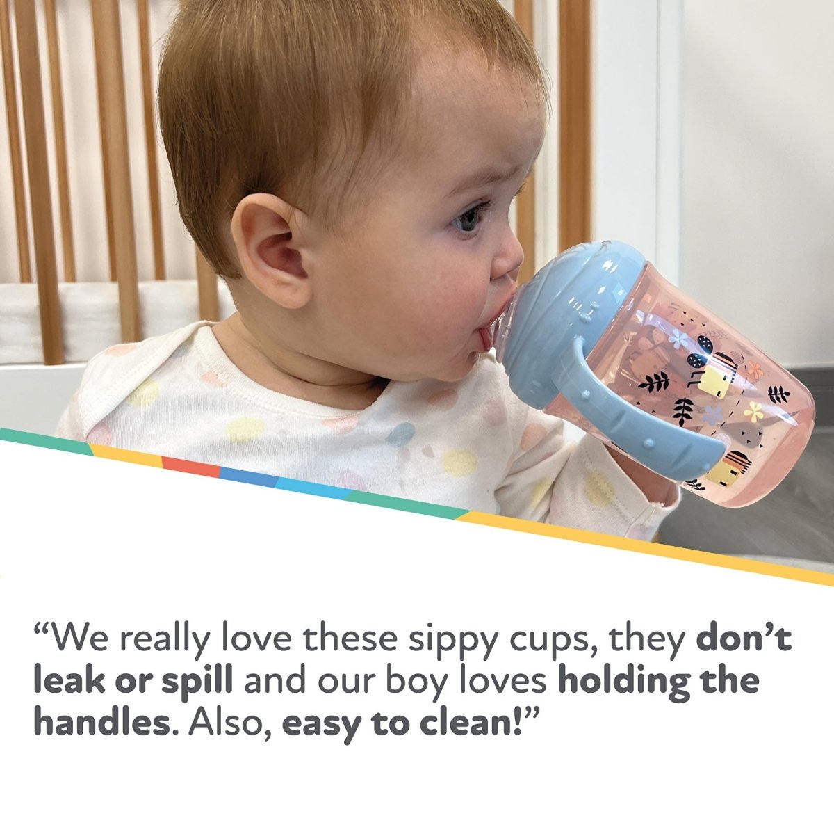 Nuby Grip N Sip Pack of 2 - Multicolour - ebebek - Black Friday