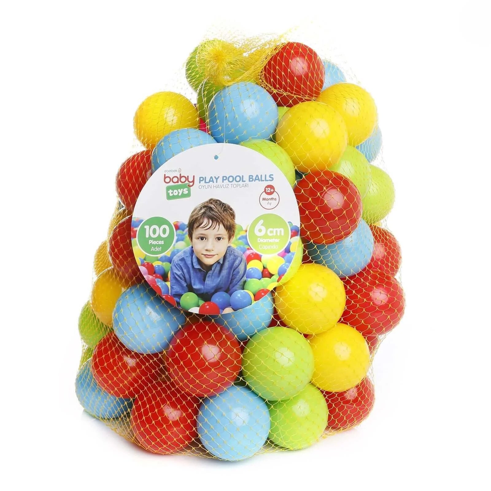 baby toys Colorful Party Play Balls 100 pcs 6cm - ebebek - Black Friday