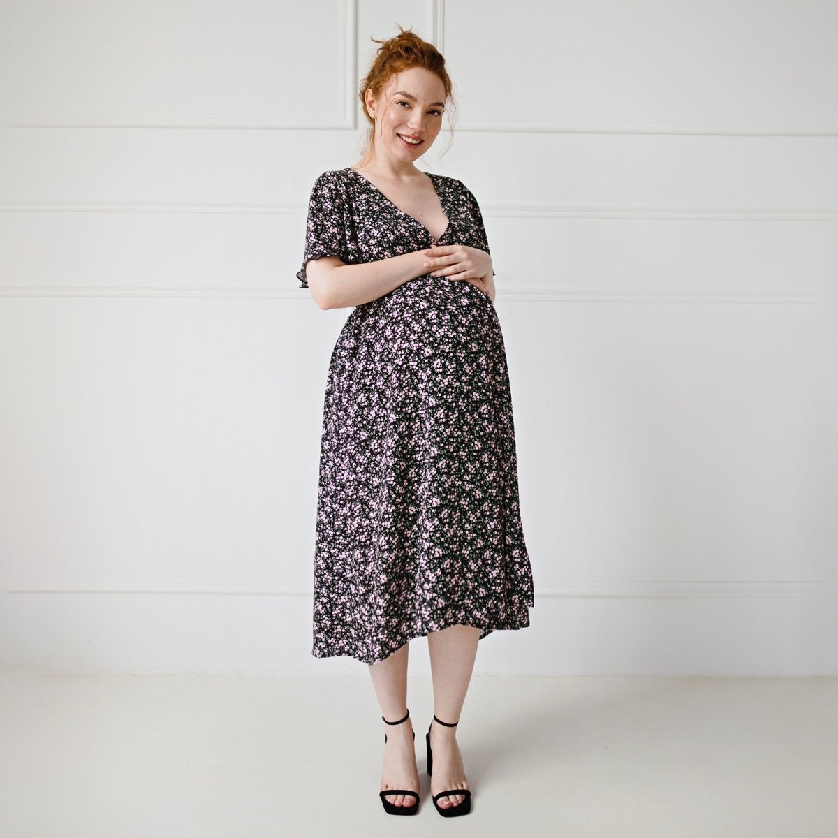 Bump&Milk Arizona Midi Breastfeeding Dress - ebebek - Black Friday