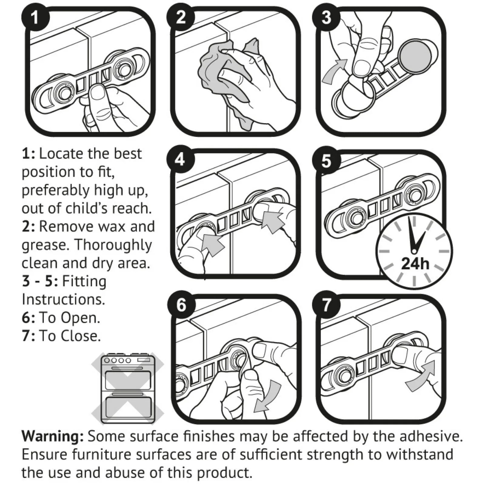 Clippasafe Mini Multi - Purpose Lock Pack of 2 - ebebek - Black Friday