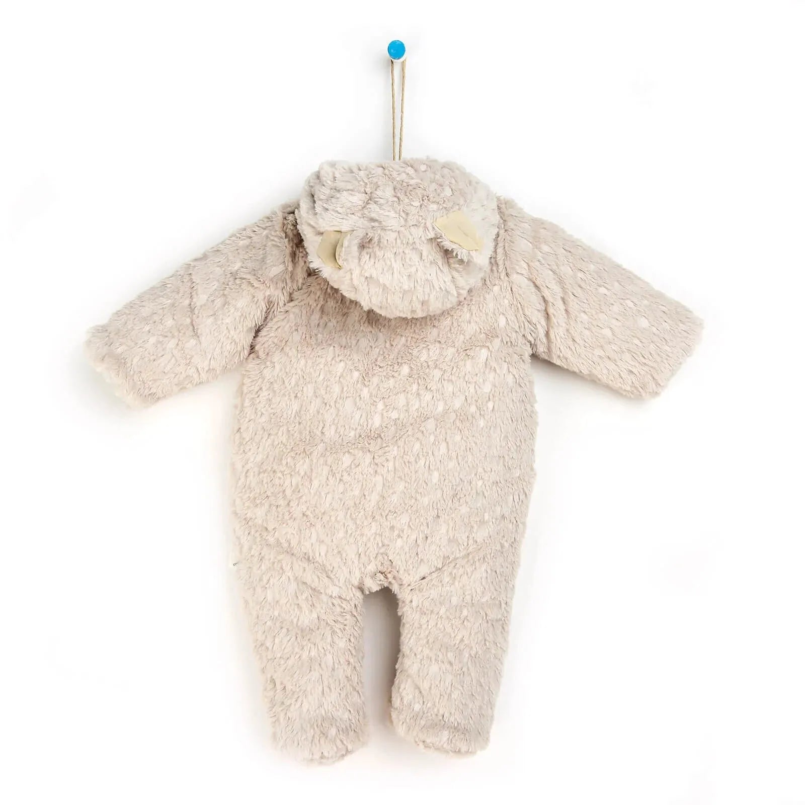 Bebetto Welsoft Footed Jumpsuit - Beige - ebebek - Black Friday