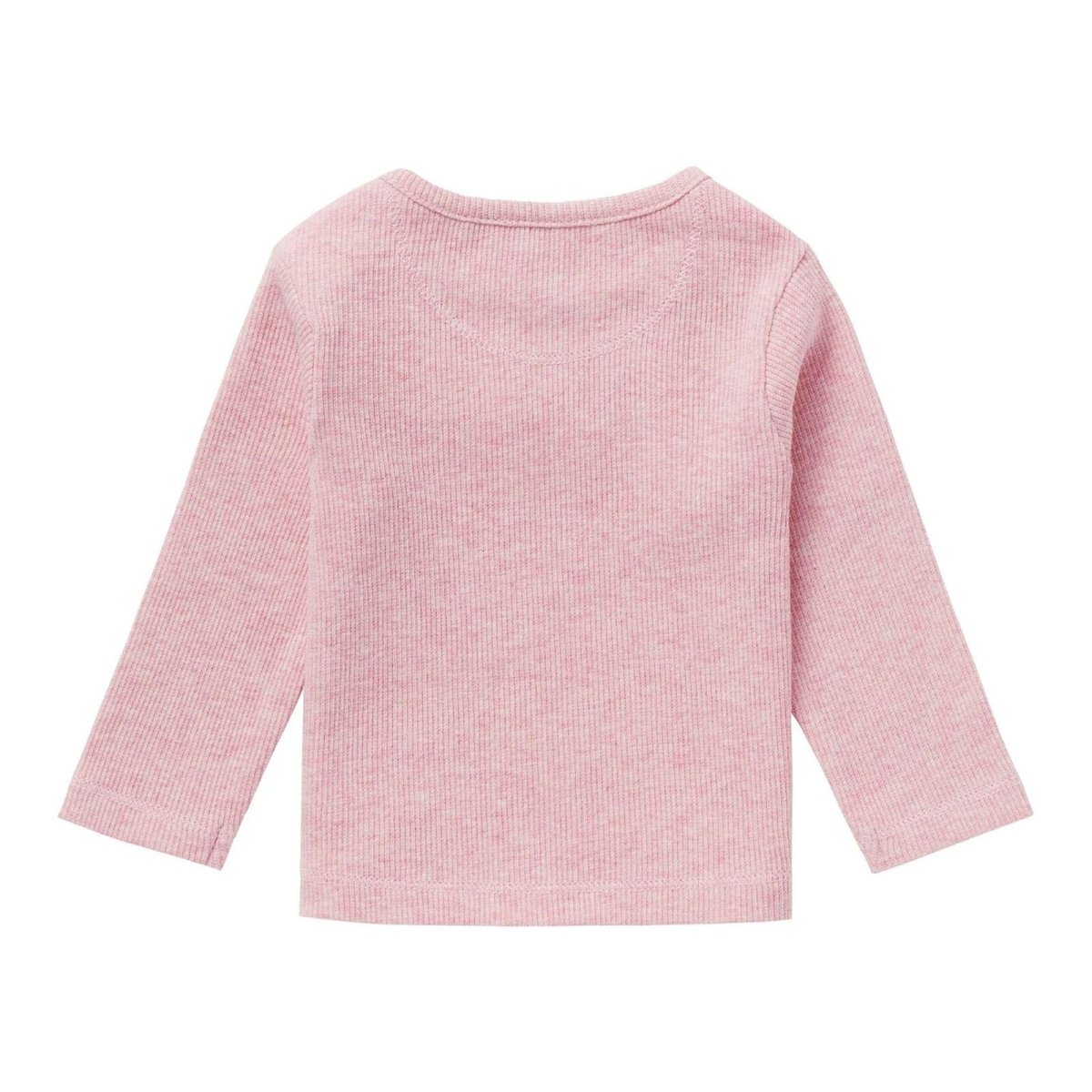 Noppies U Tee ls Rib Natal - Light Rose Melange - ebebek - Black Friday
