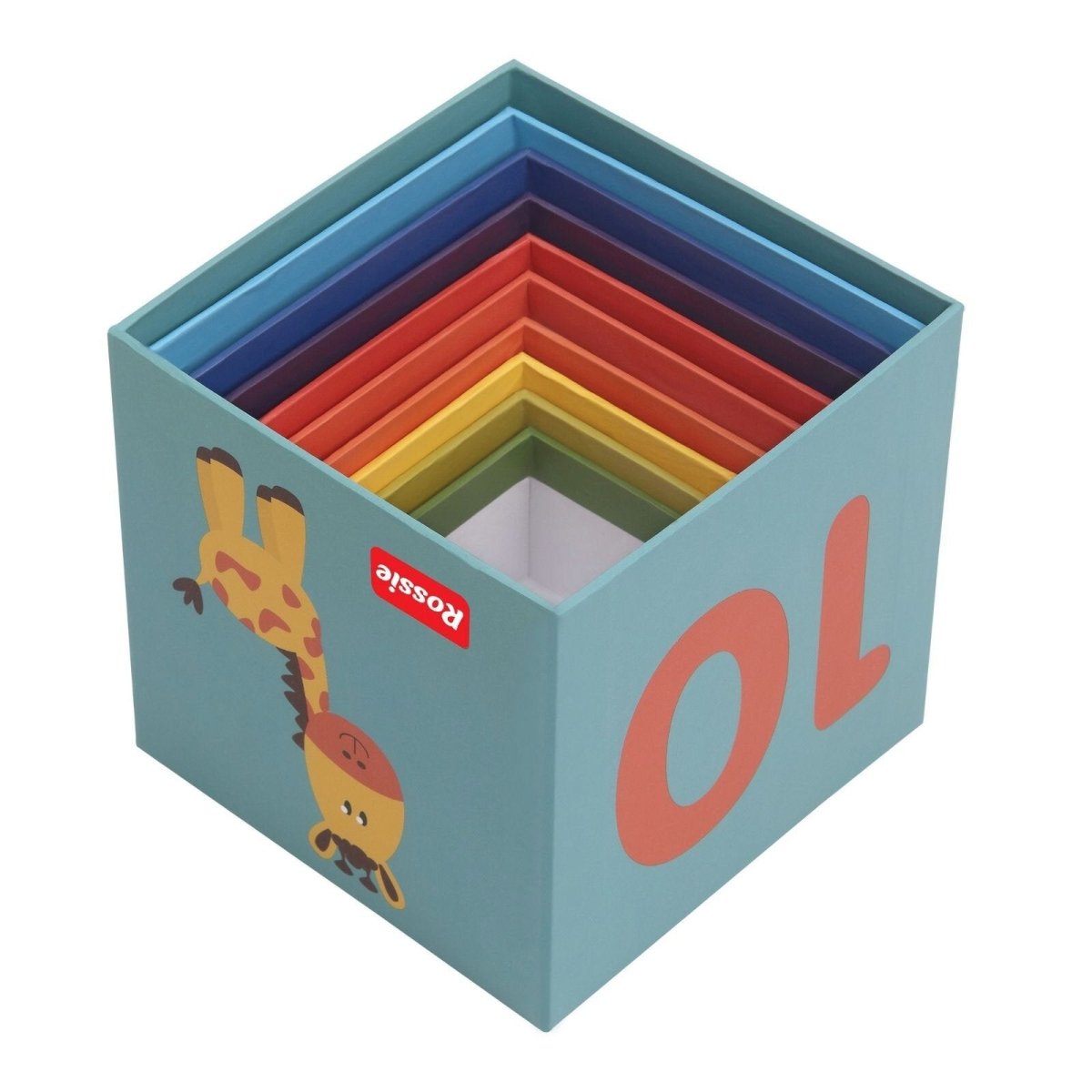 Rossie Educational Cube 10 Pieces - ebebek - Black Friday