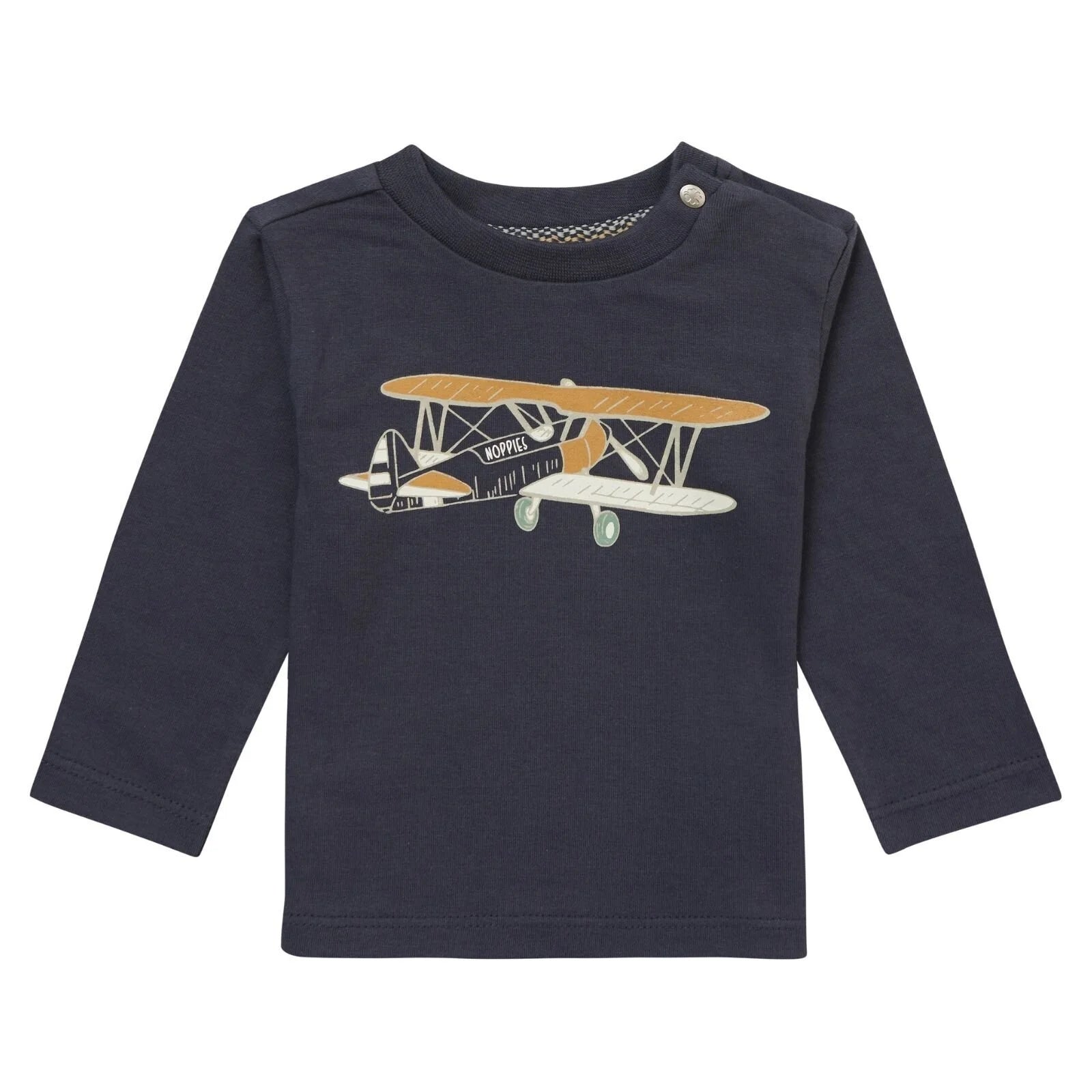 Noppies Longsleeve Margate - India Ink - ebebek - Black Friday