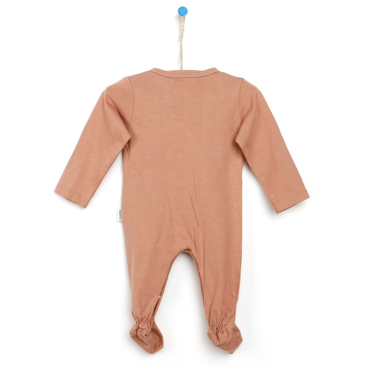 Antebies Newborn Cheetah Organic Footed - Light Rose - ebebek - Black Friday