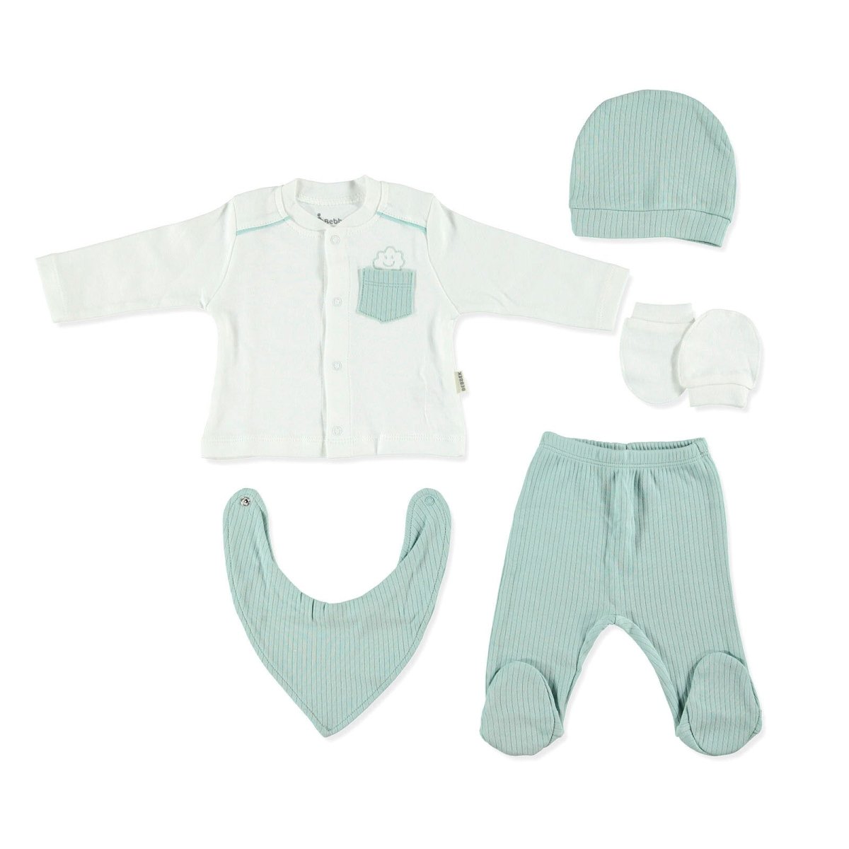 Bebbek Baby Boy 5 Pcs Newborn Gift Starter Set - Multicolour - ebebek - Black Friday