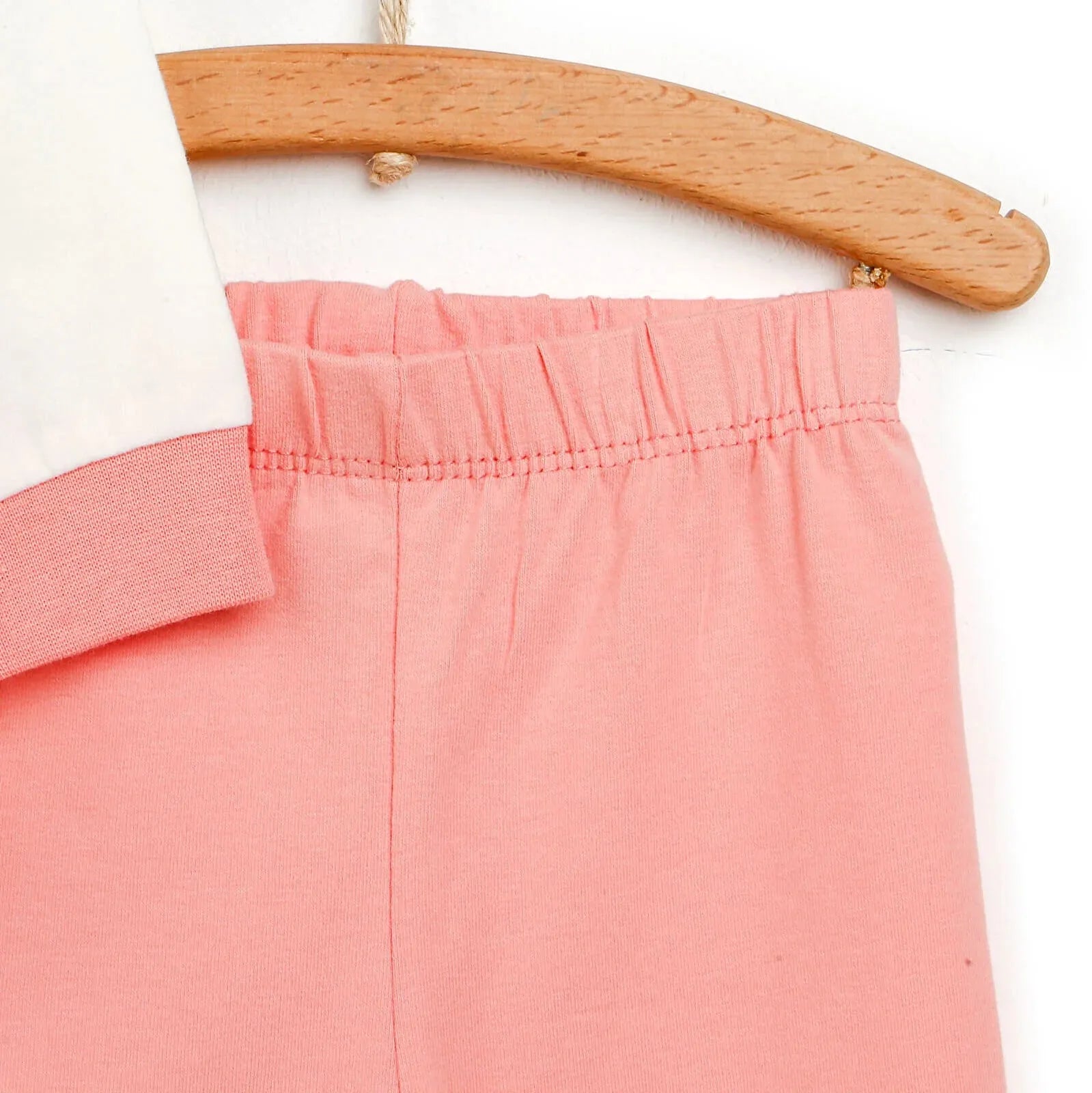 HelloBaby Basic Collared Neck Pyjamas Set - Salmon - ebebek - Black Friday