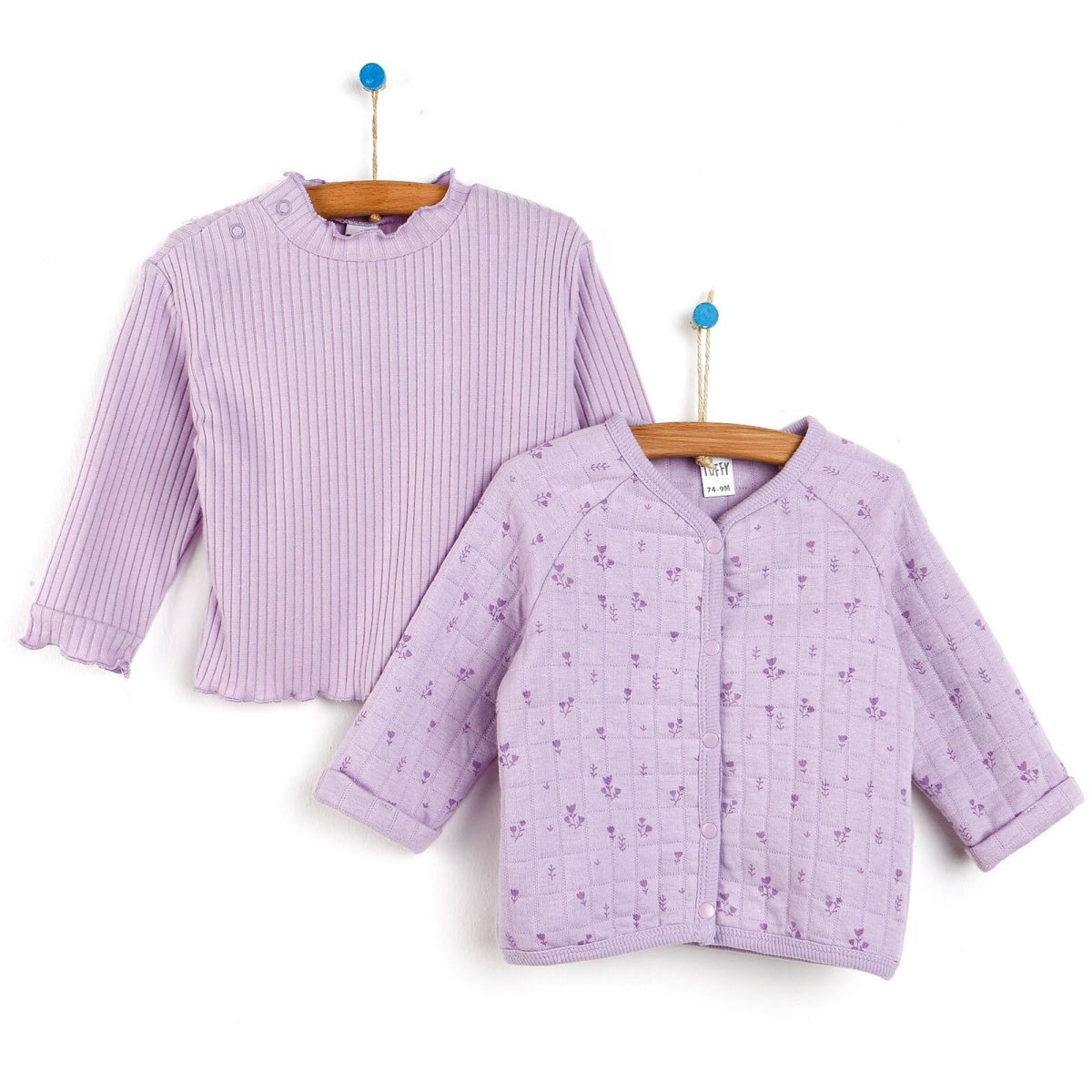 Tuffy Sweatshirt - Pants - Cardigan - Mauve - ebebek - Black Friday