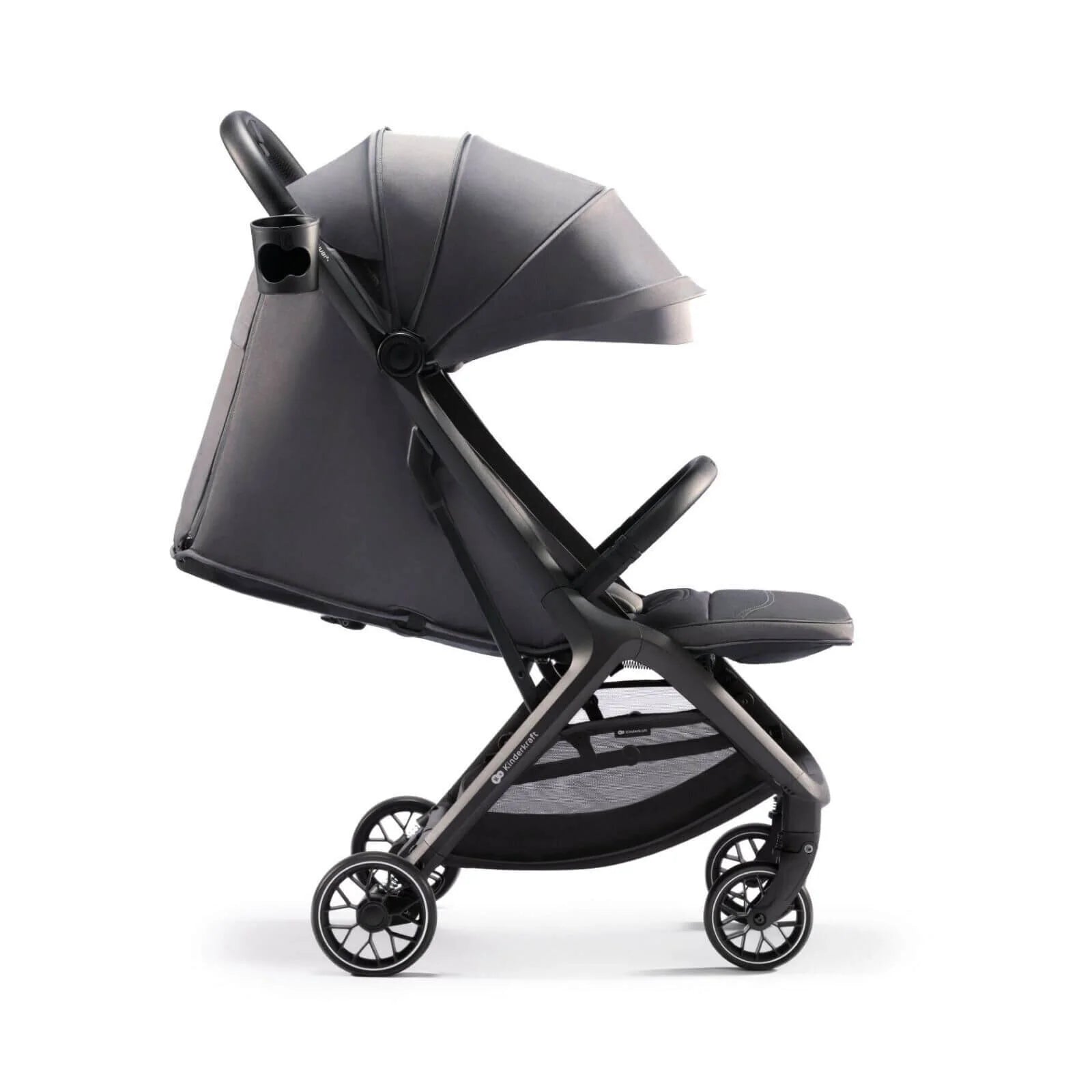 Kinderkraft Nubi 2 Auto - Folding Pushchair - Cloudy Grey - ebebek - Black Friday