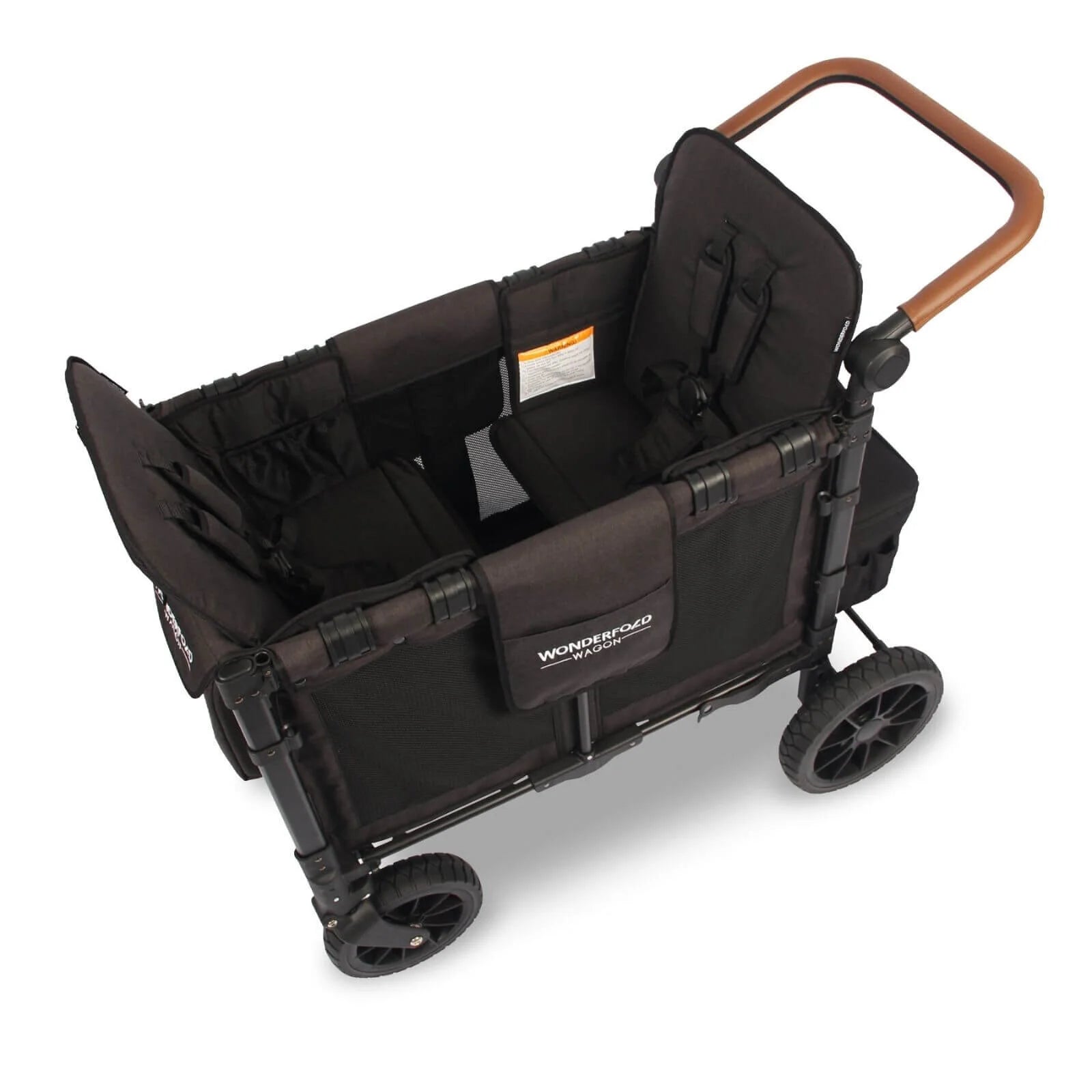 Wonderfold W2 Luxe Double Wagon - Volcanic Black - ebebek - Black Friday