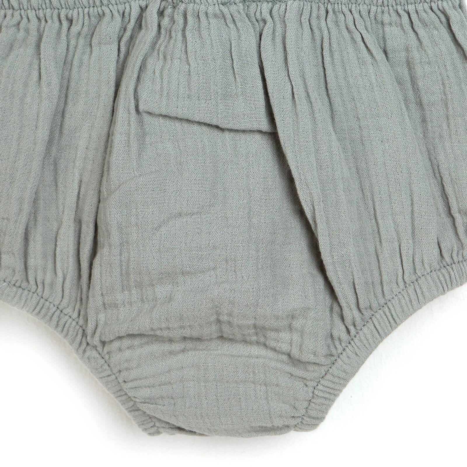 HelloBaby Newborn Muslin Romper - Light Green - ebebek - Black Friday