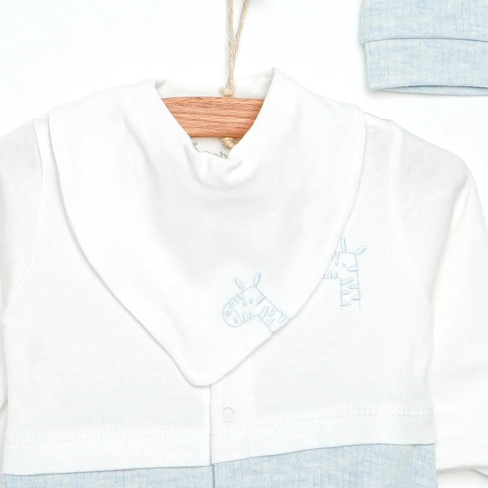 Bebbek Baby Boy 5 Pcs Newborn Starter Set - Light Blue - ebebek - Black Friday