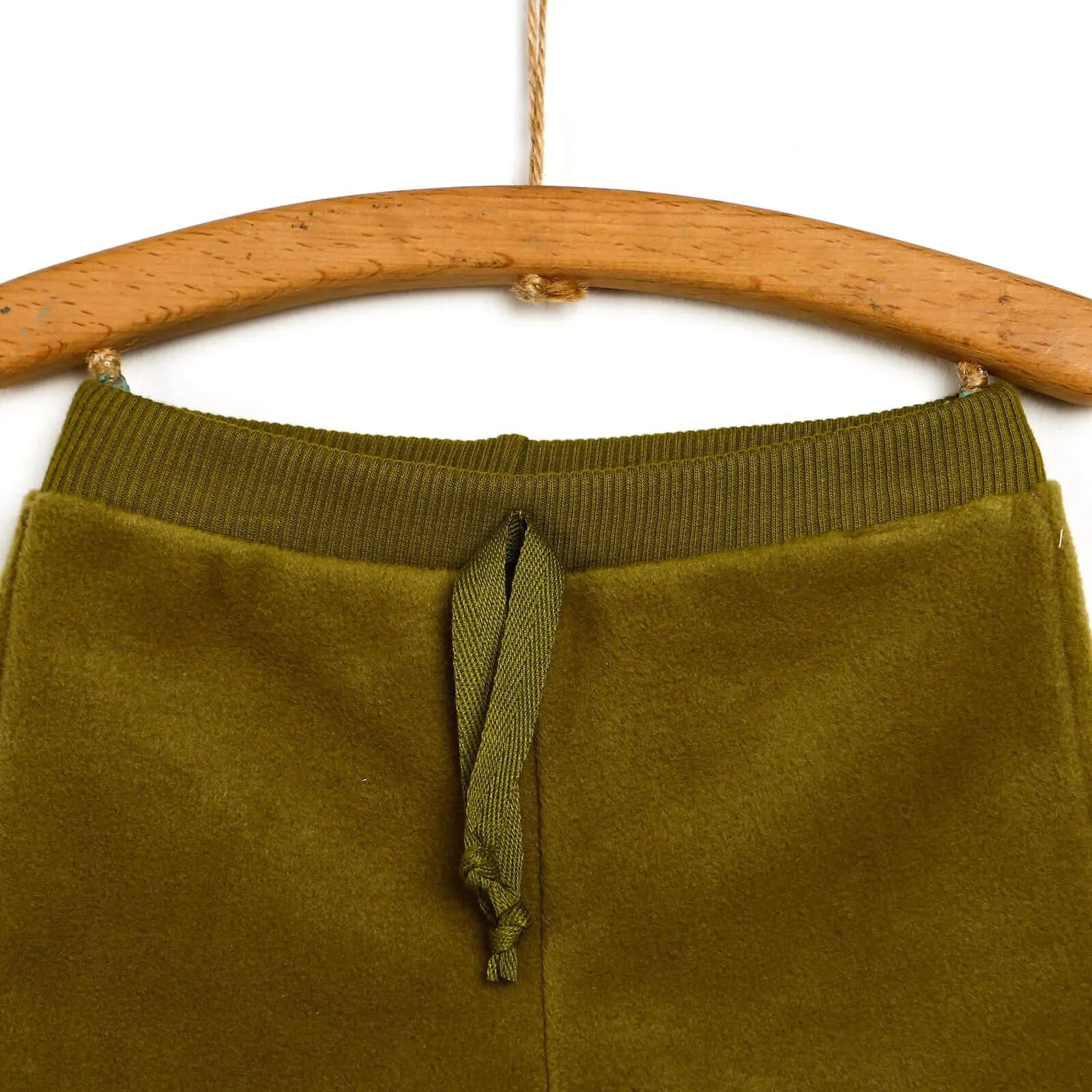 HelloBaby Basic Baby Boy Fleece Pants - Green - ebebek - Black Friday