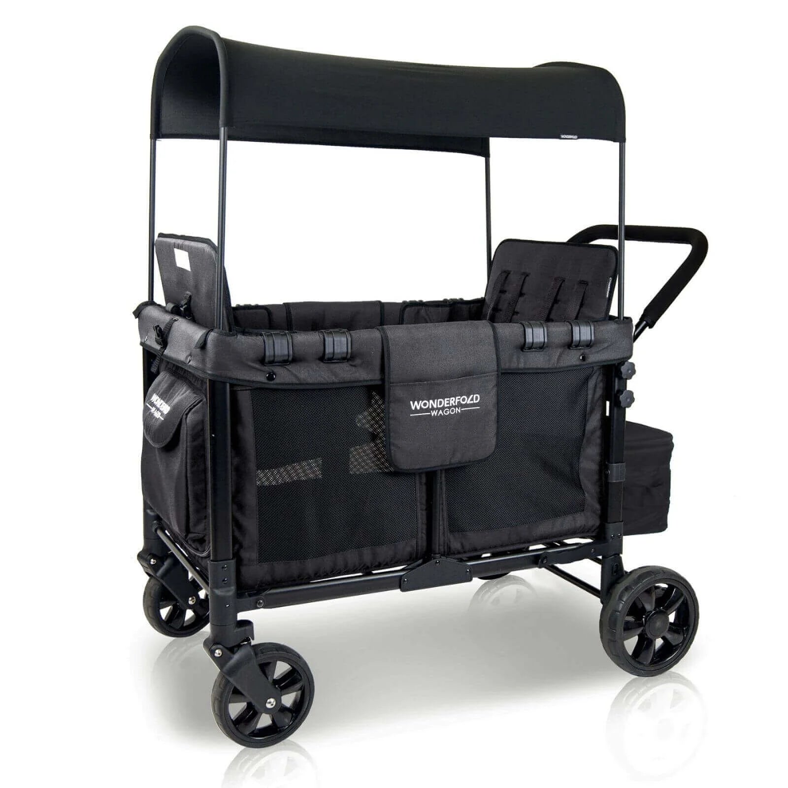 Wonderfold W4 Original Stroller Wagon - Volcanic Black - Wonderfold - ebebek