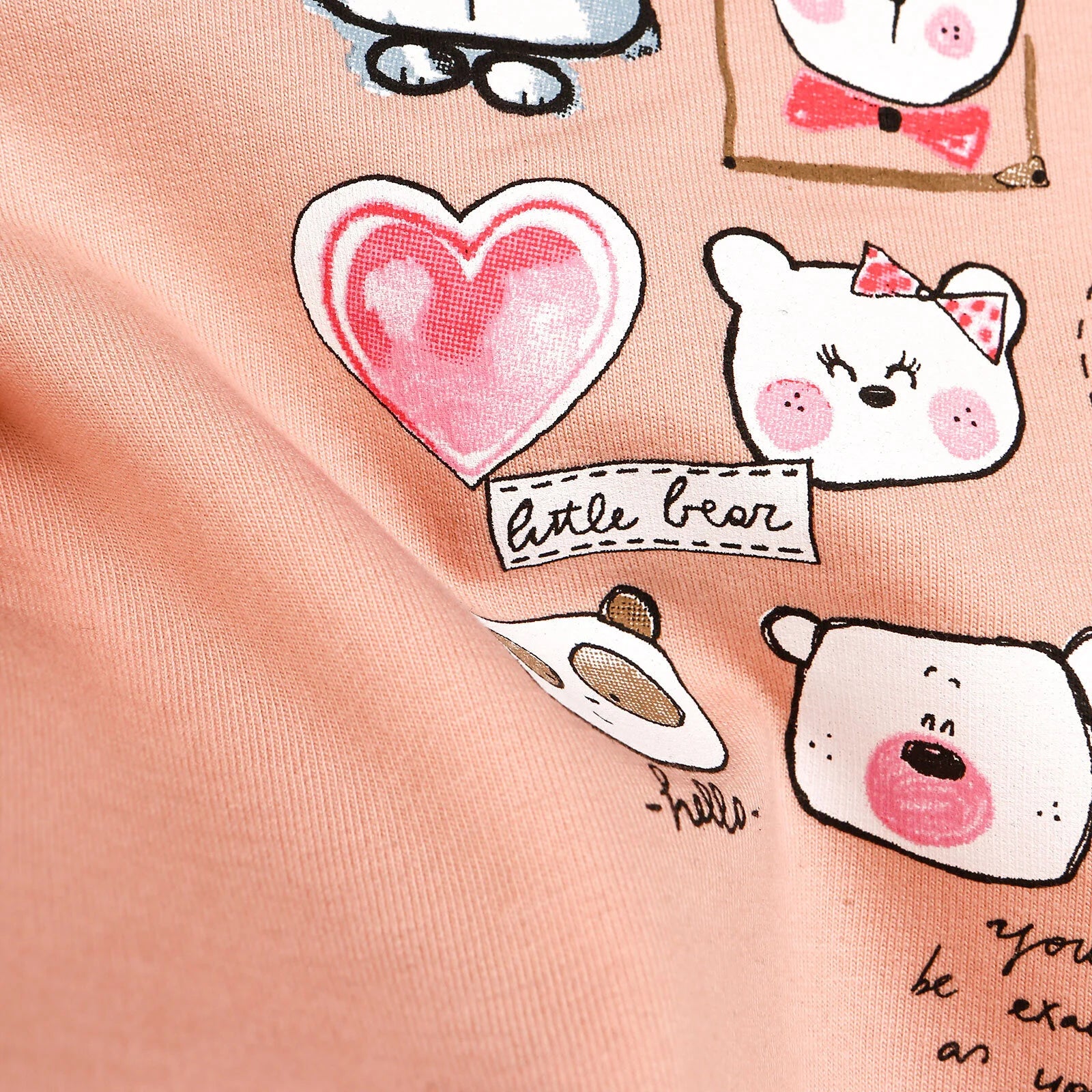 HelloBaby Basic Printed Baby Tracksuit - Pink - ebebek - Black Friday