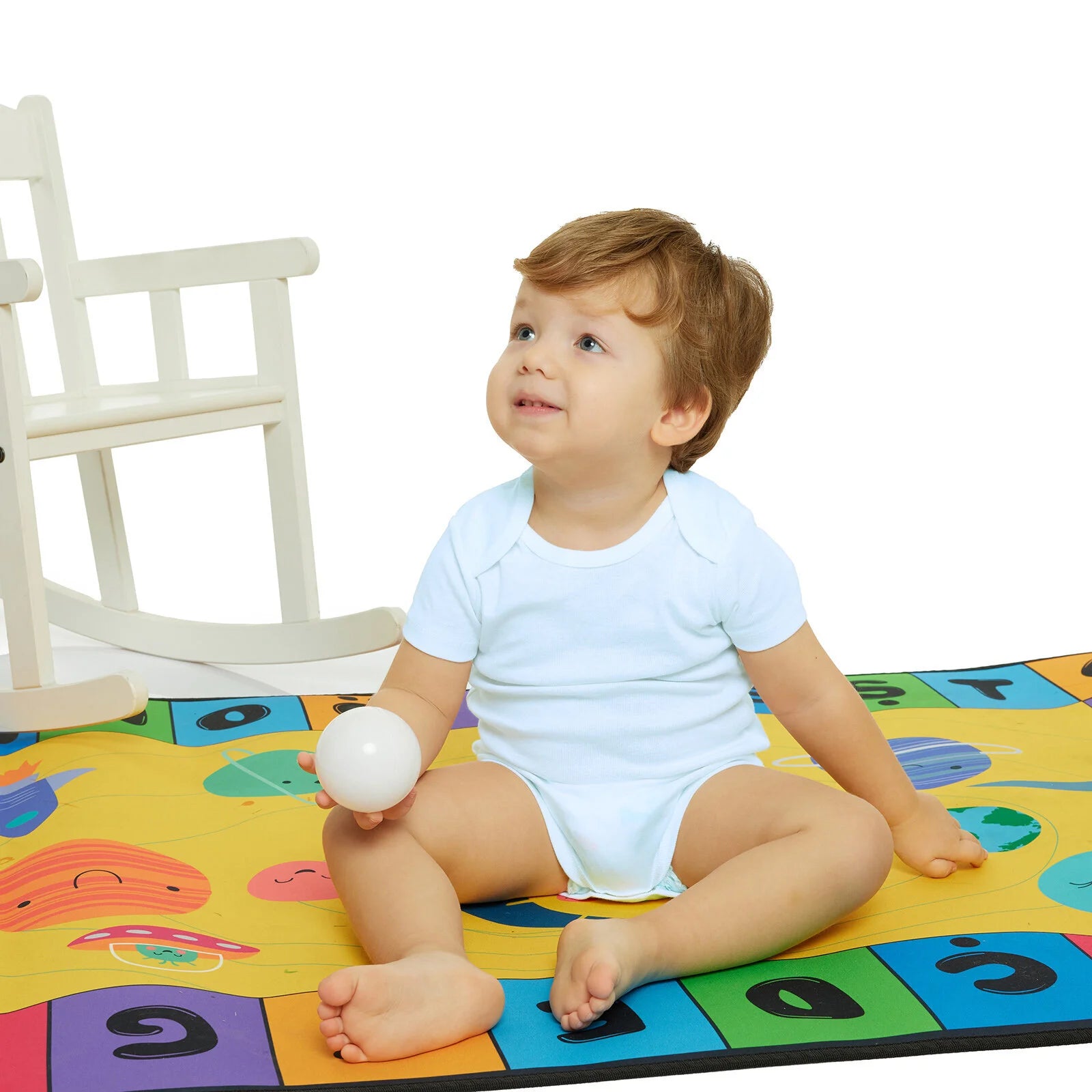 HelloBaby Short Sleeve Bodysuit 3pcs - Blue - ebebek - Black Friday