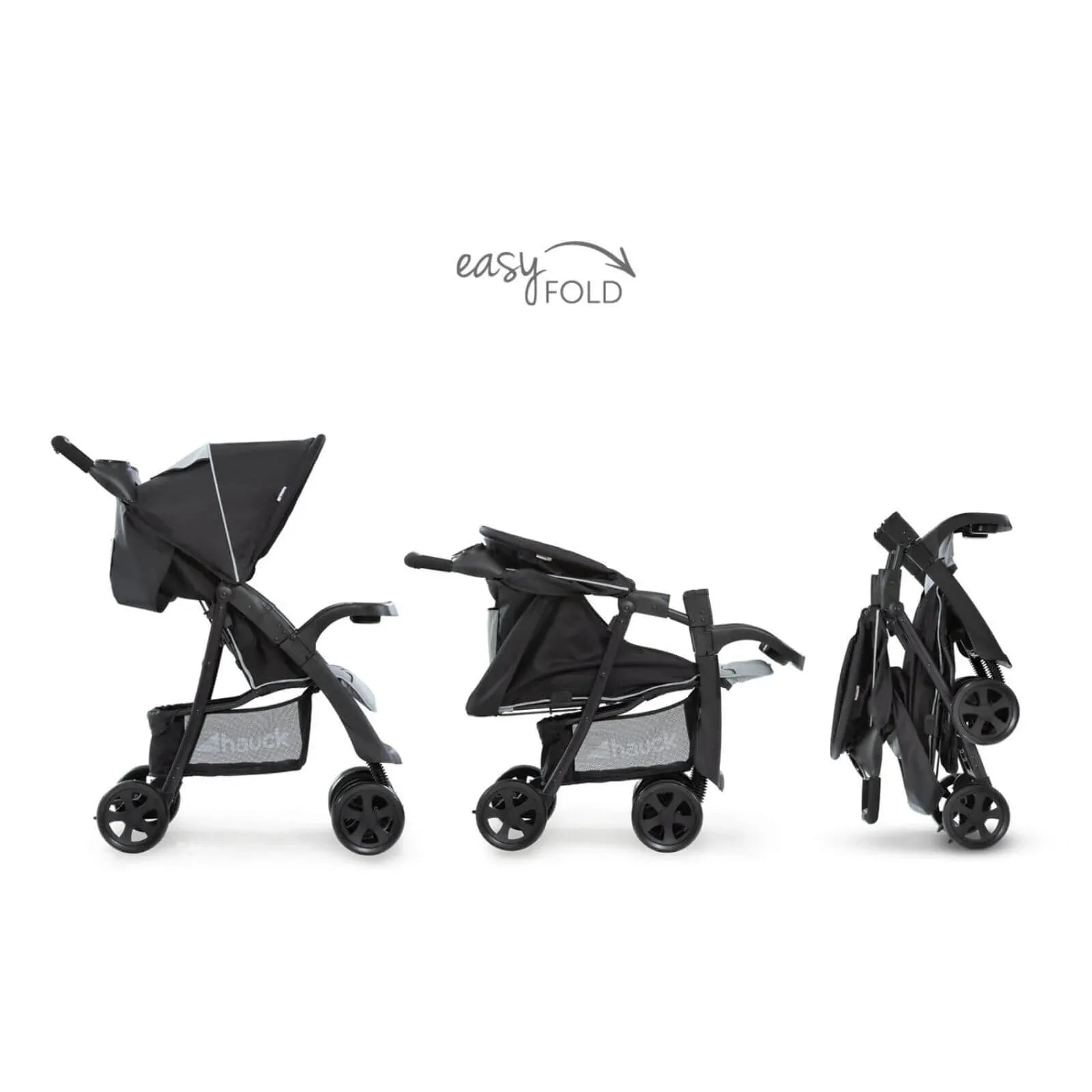 Hauck Shopper Neo II Pushchair - Caviar/Silver - ebebek - Black Friday