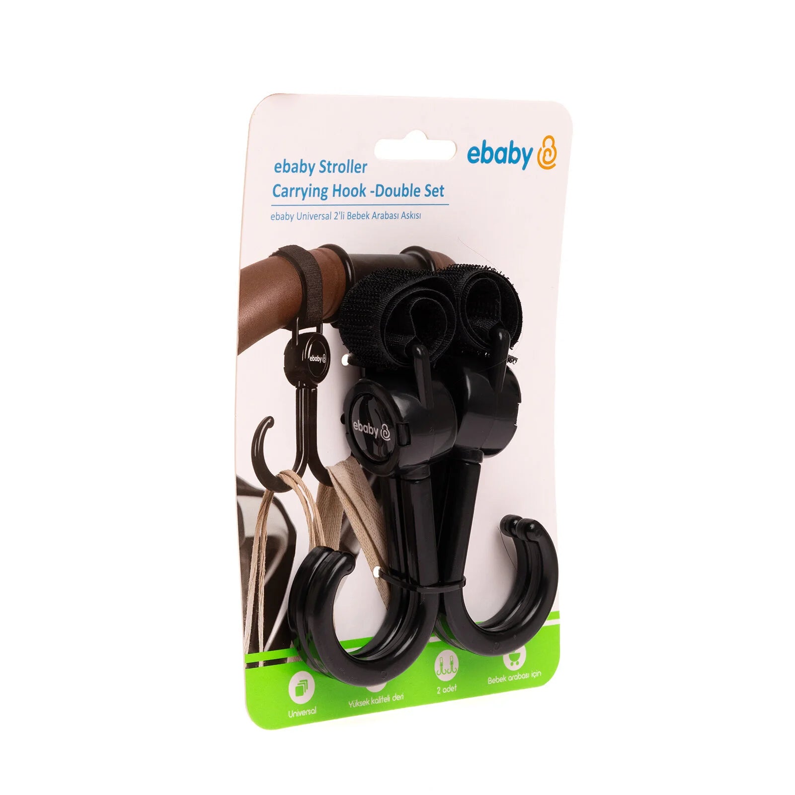ebaby Stroller Carrying Hook - Double Set - ebebek - Black Friday