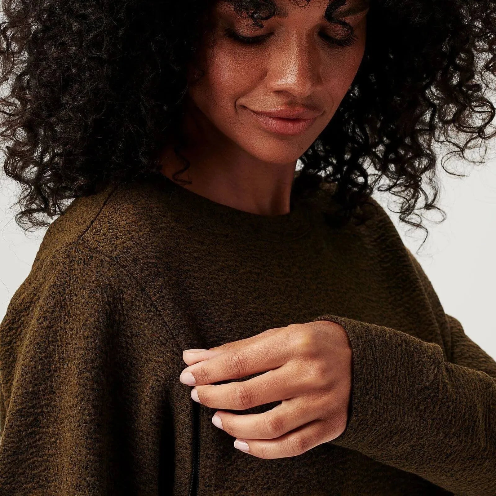 Noppies Sweater Onarga Nursing Long Sleeve - Dark Green - ebebek - Black Friday