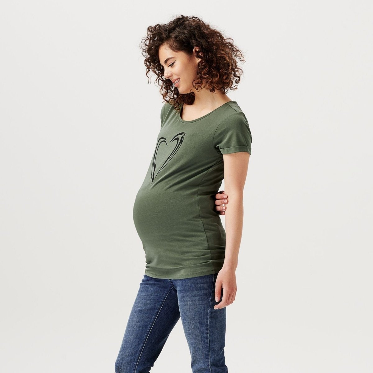 Supermom T-shirt Bratton - Thyme - ebebek - Black Friday